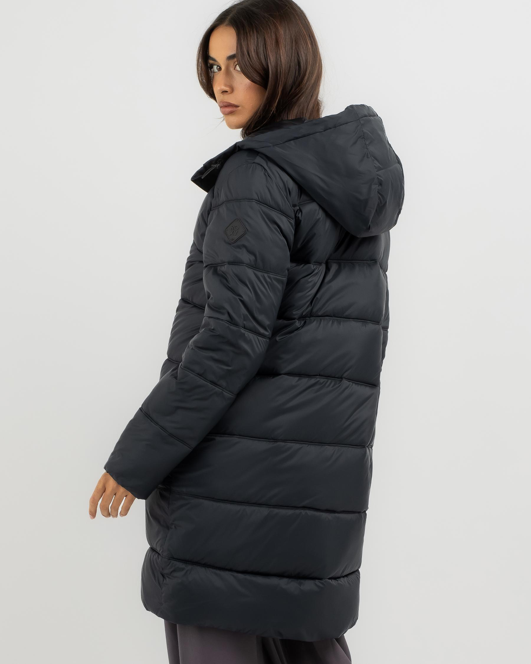 Roxy Crest of the Wave Hooded Jacket In 