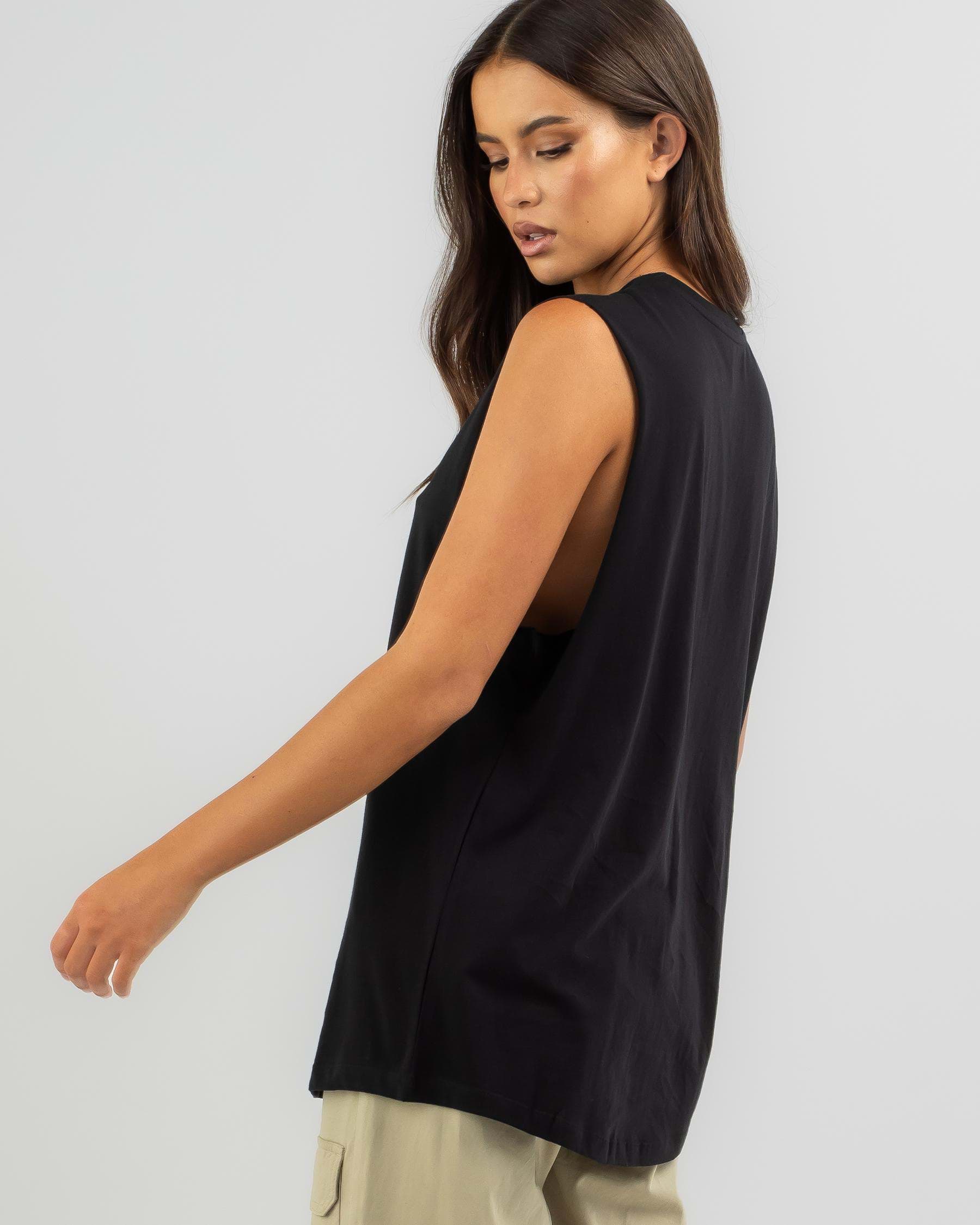 Shop Unit Grand Tank Top In Black - Fast Shipping & Easy Returns - City ...