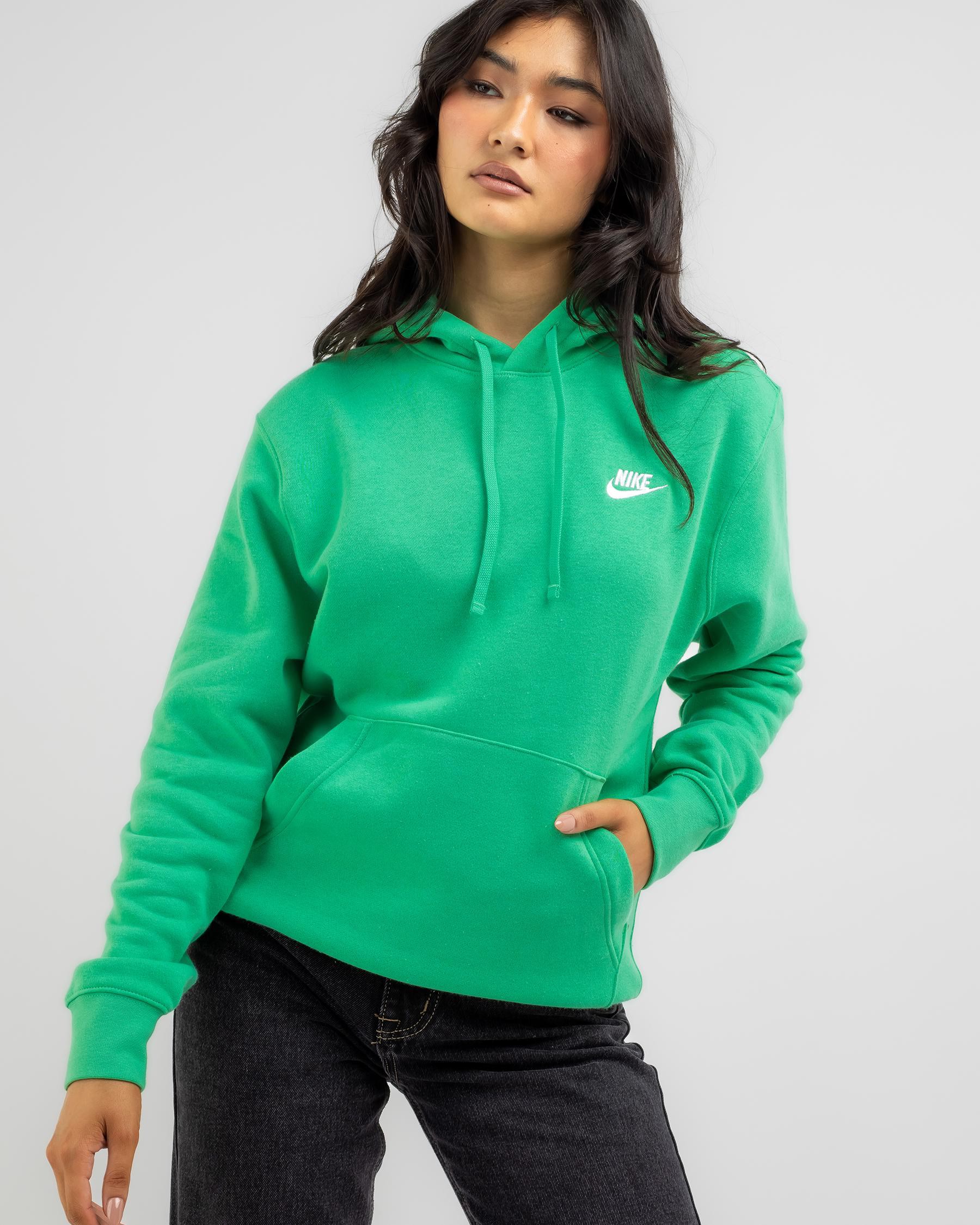 Nike Club Hoodie In Spring Green/spring Green/white - Fast Shipping ...