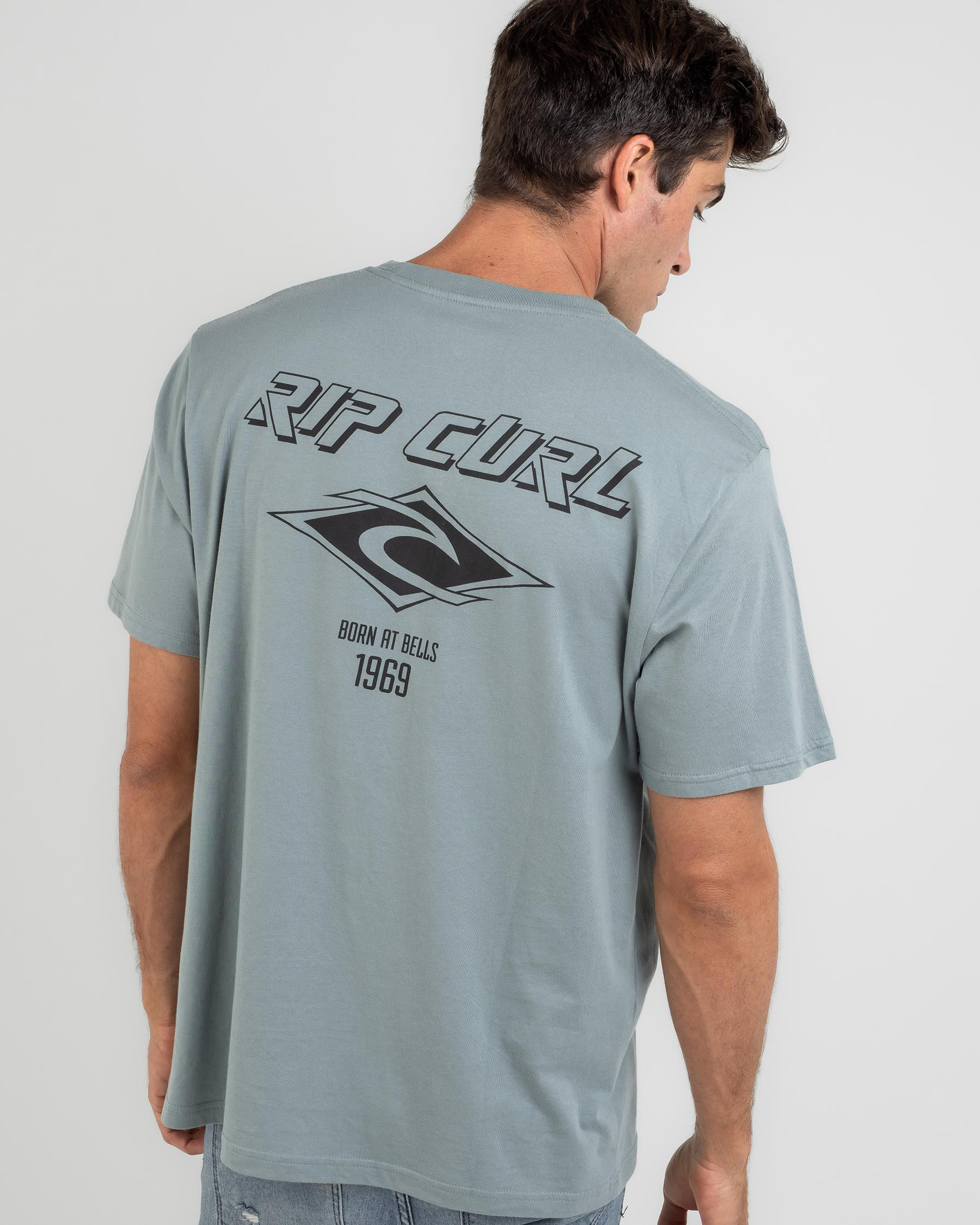 Rip Curl Fade Out Icon Short Sleeve T-Shirt, Maglietta Donna, Scollo A U, Da Infilare