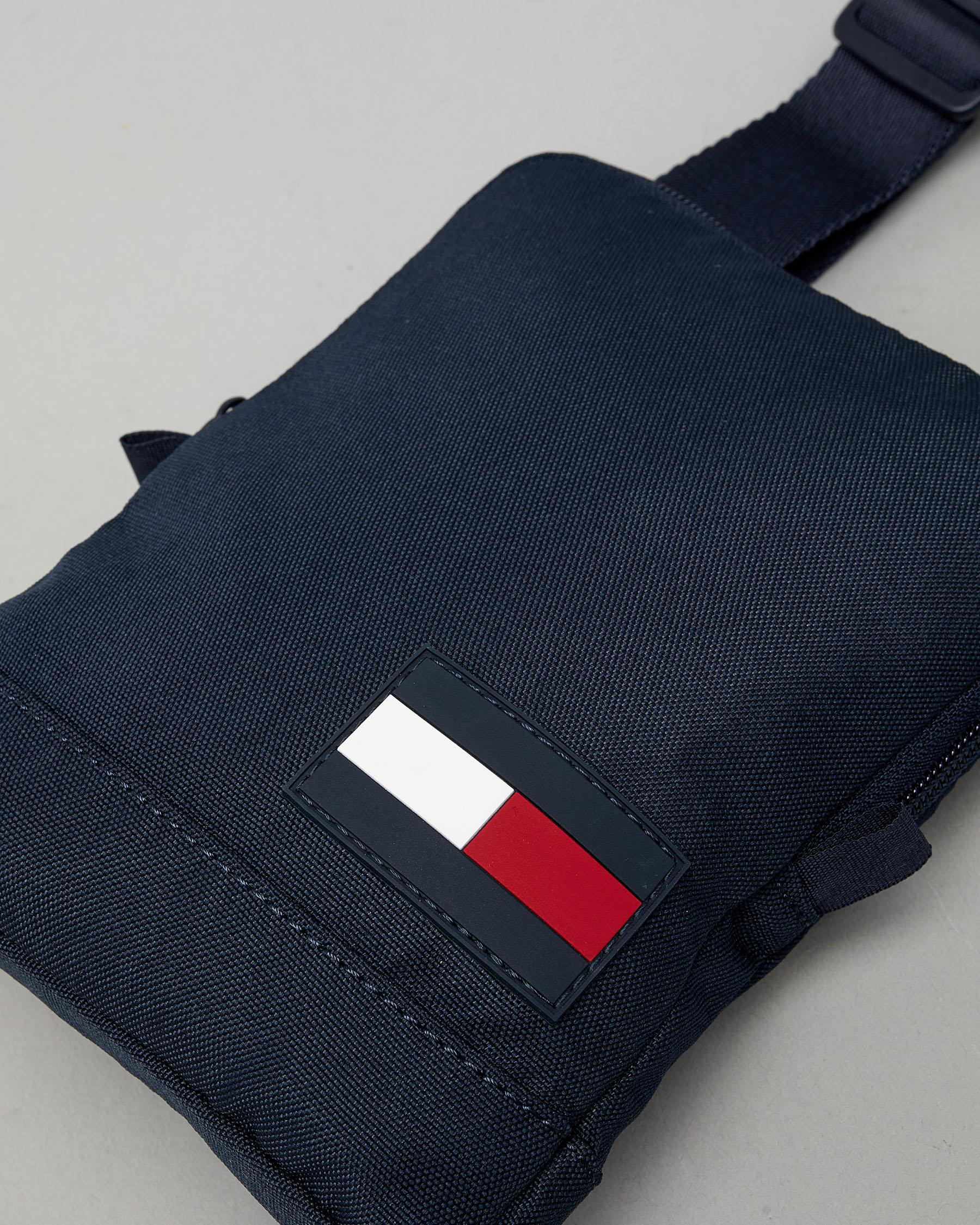 Shop Tommy Hilfiger Tommy Core Compact Crossover Bag In Desert Sky