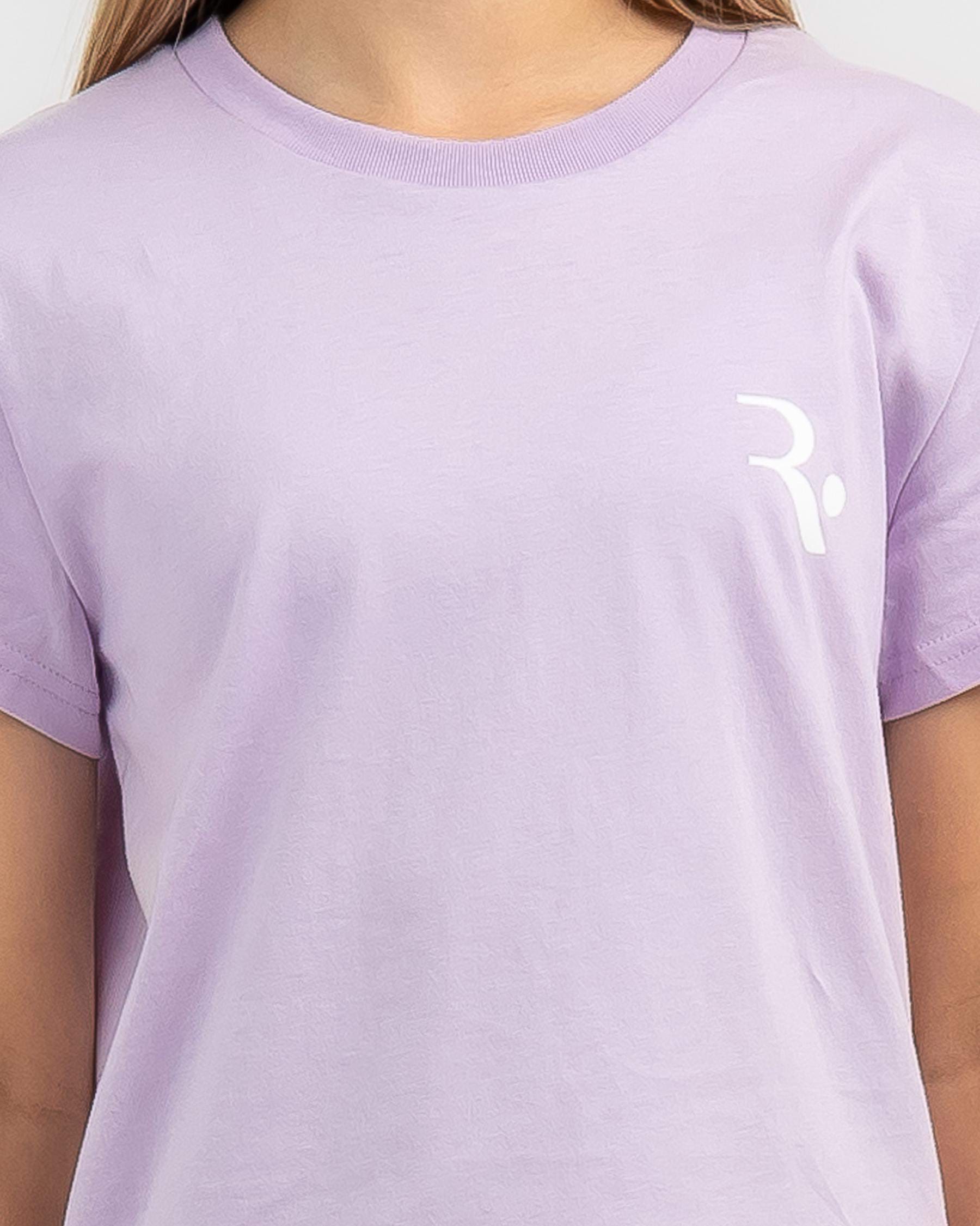 Rusty Girls' Signature Tee Dress In Muted Lavendar - Fast Shipping ...