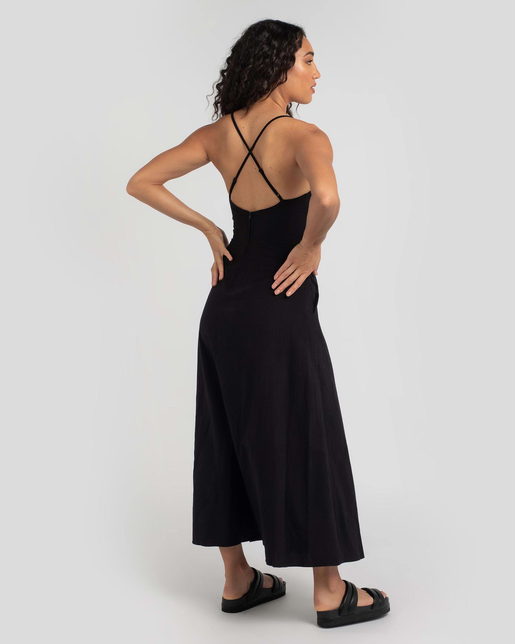 Thanne Aleena Maxi Dress In Black - Fast Shipping & Easy Returns - City ...