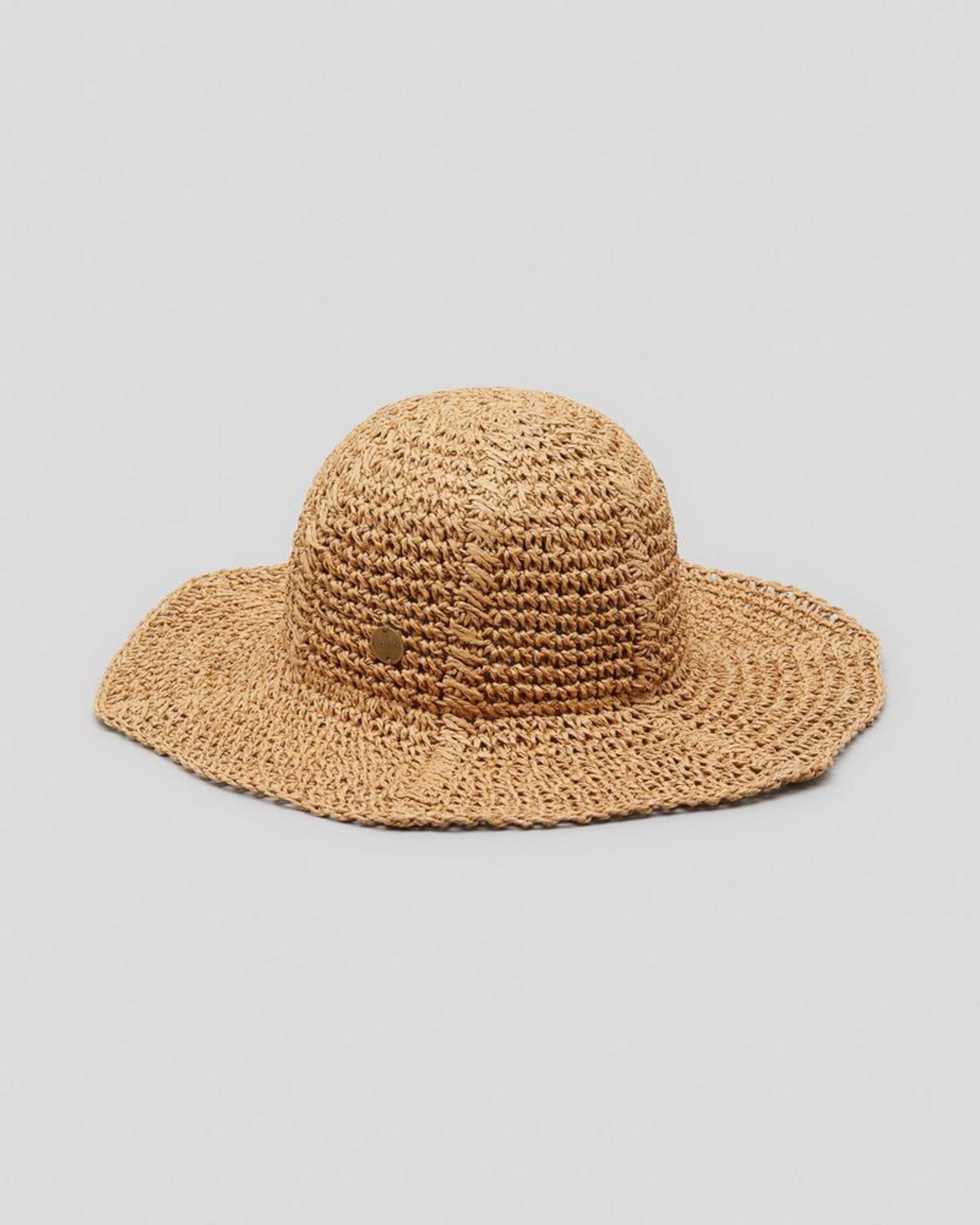 Rip Curl Tallows Floppy Bucket Hat In Natural - Fast Shipping & Easy ...