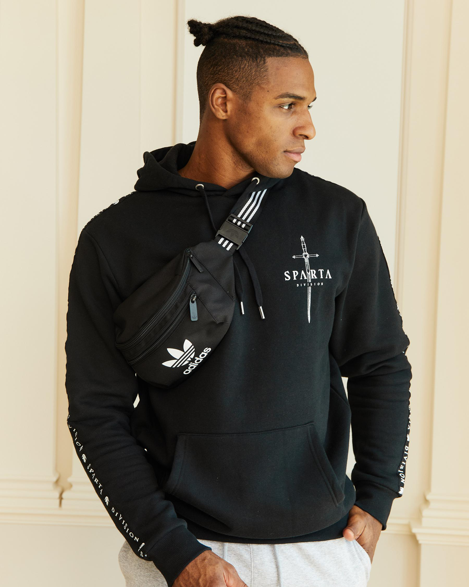 Adidas AC Waist Bag In Black Fast Shipping & Easy Returns City Beach Australia