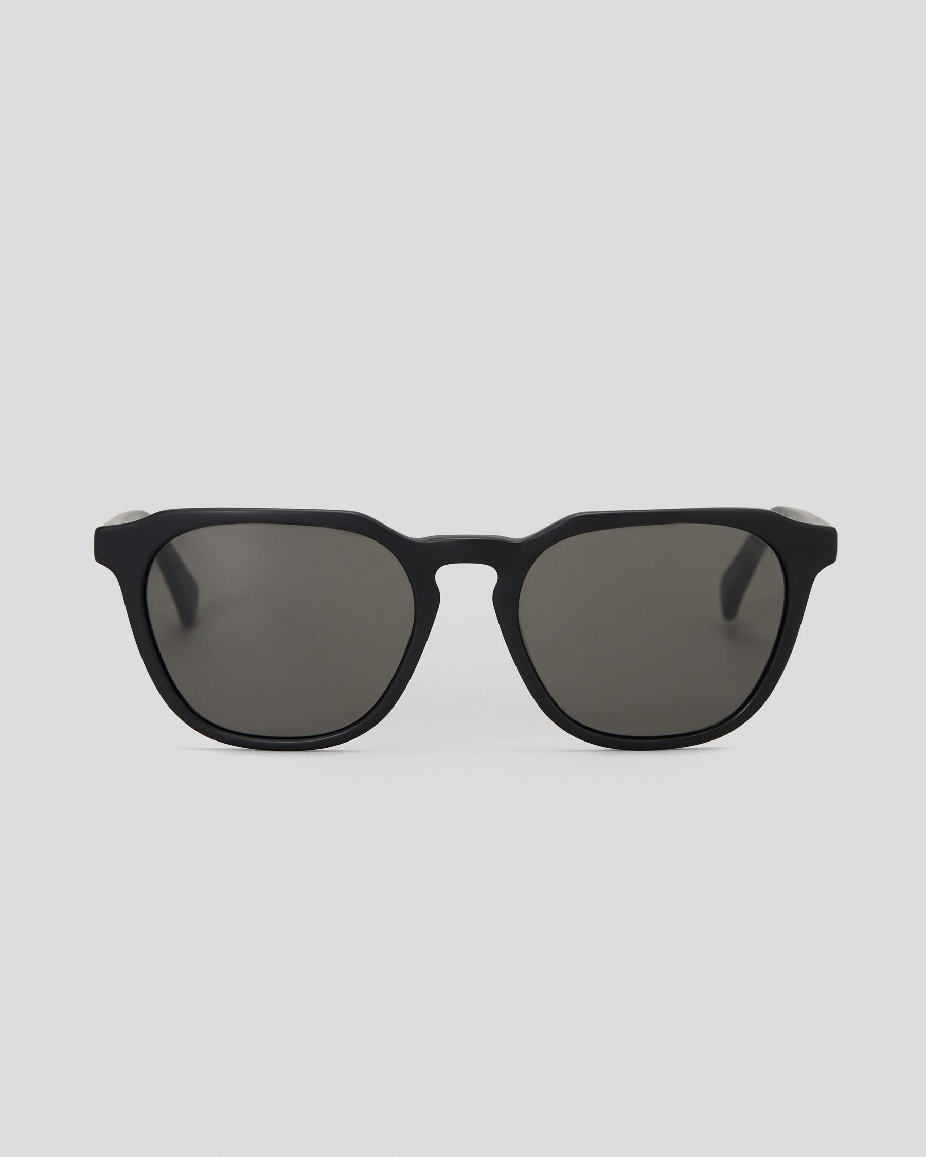 Shop Otis Divide X Sunglasses In Eco Matte Black/ Neutral Grey - Fast ...