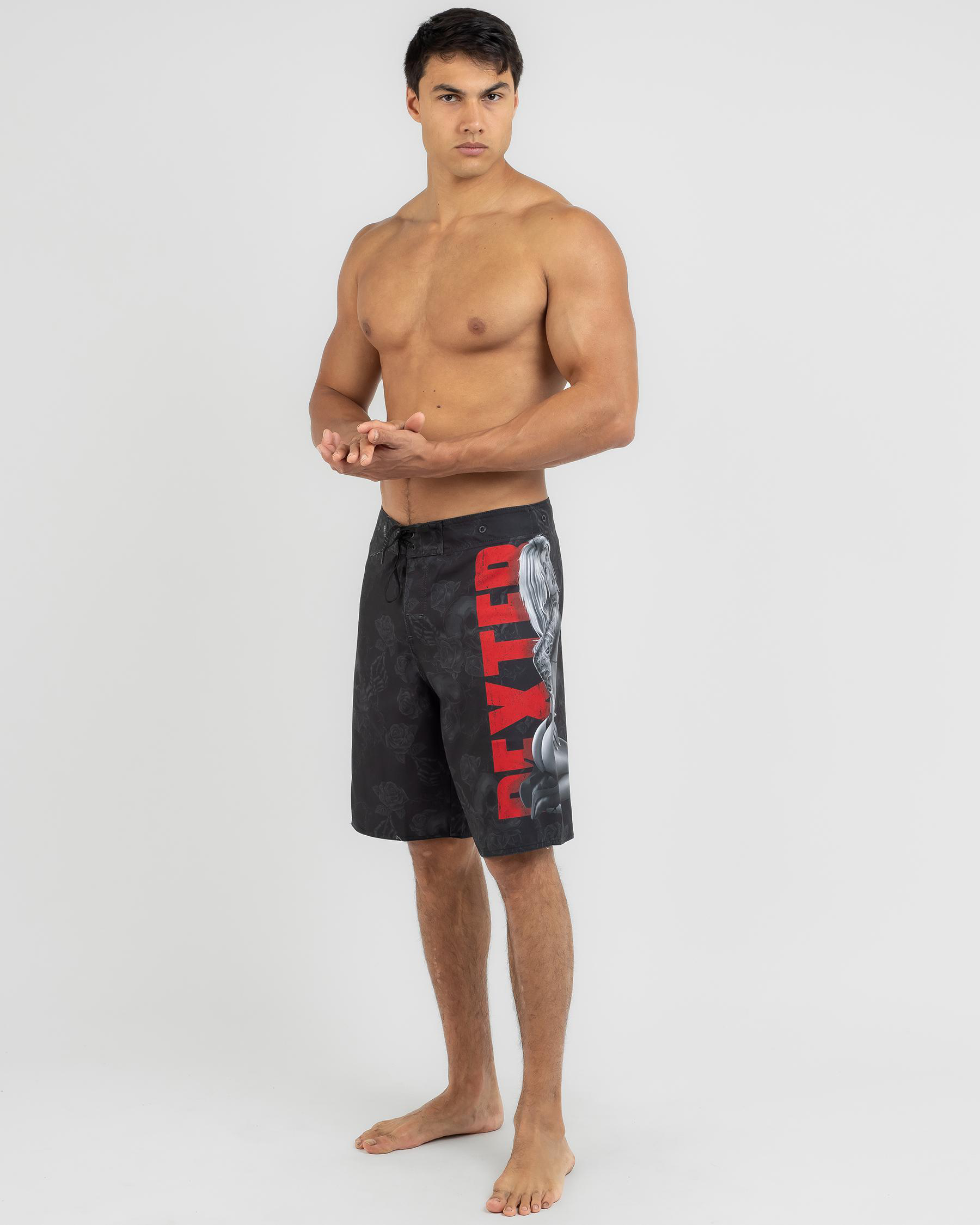 Dexter Backup Board Shorts In Black FREE* Shipping & Easy Returns