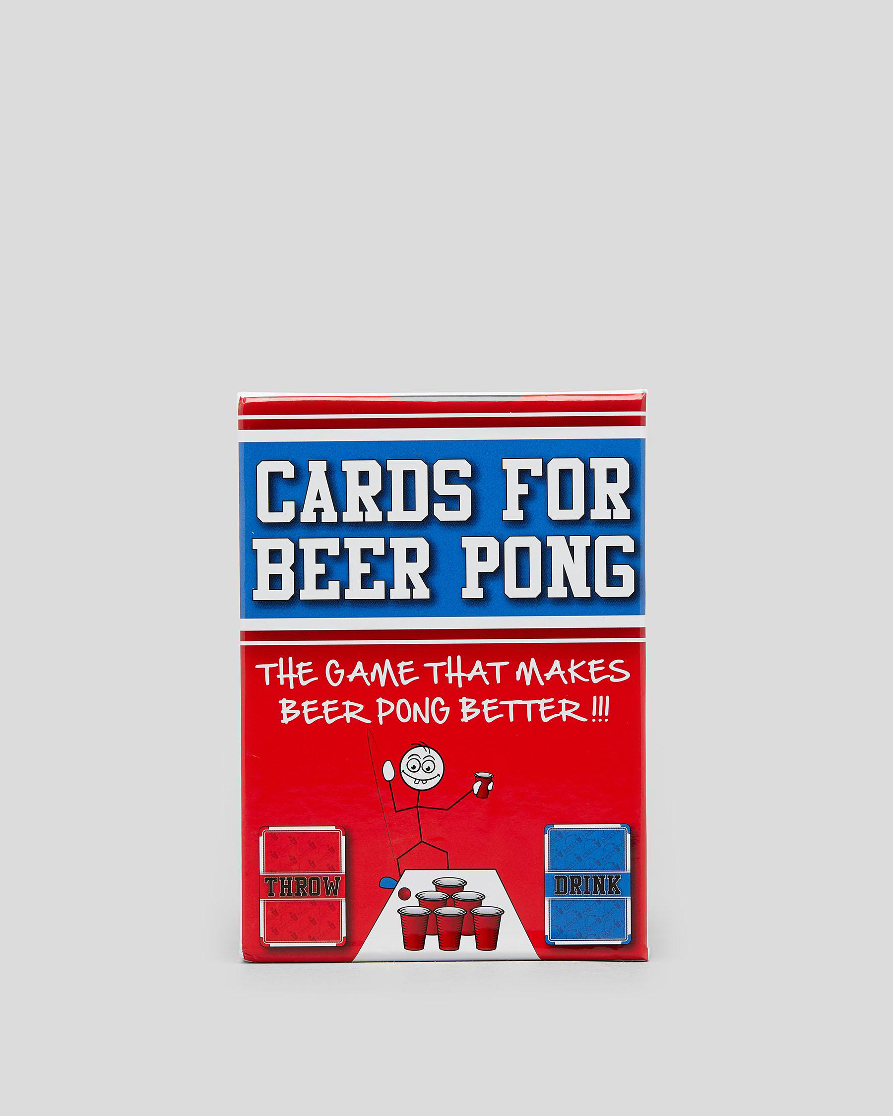 Shop Get It Now Cards for Beer Pong Game In Multi Fast Shipping