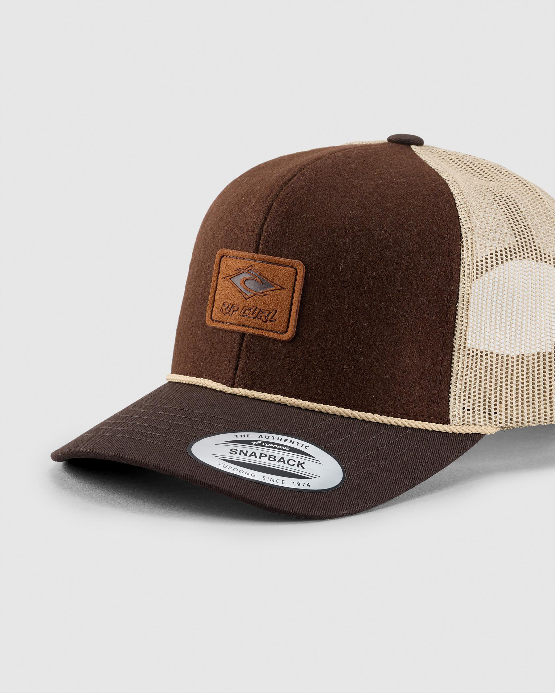Rip Curl California HWY Trucker Hat - Cappellino Da Baseball Uomo, Stile Trucker