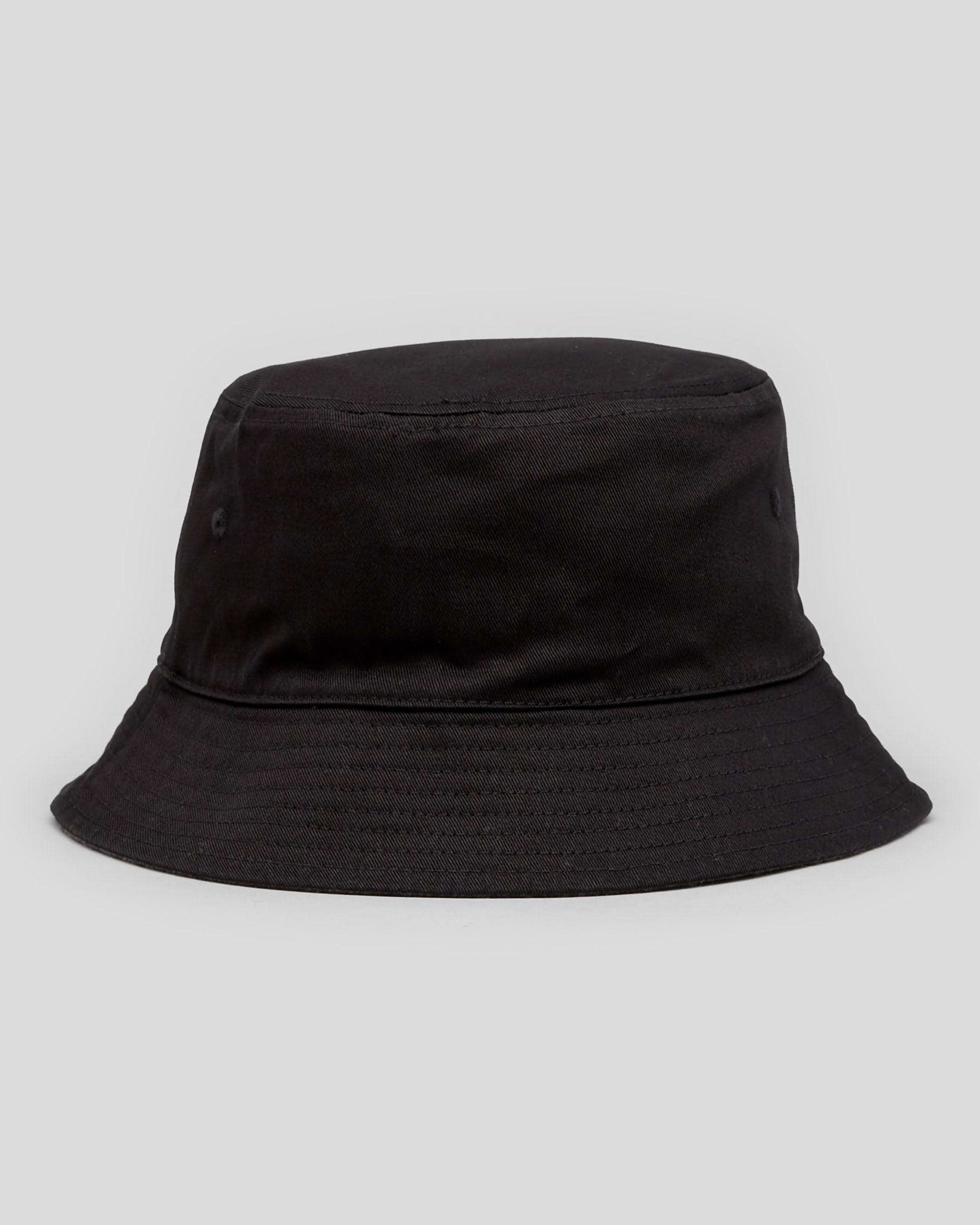 Shop Jetpilot Warmth Bucket Hat In Black - Fast Shipping & Easy Returns ...