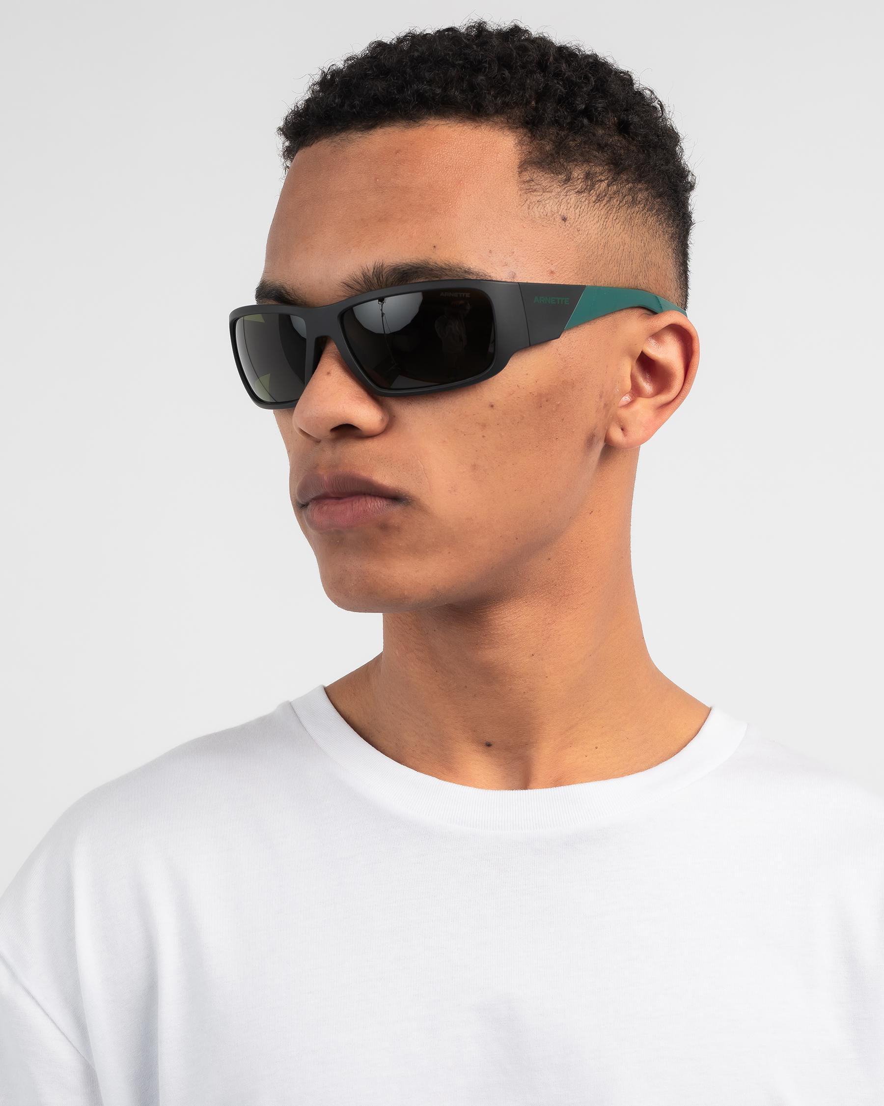 Shop Snap II Sunglasses In Matte Black/ Dark Green Fast