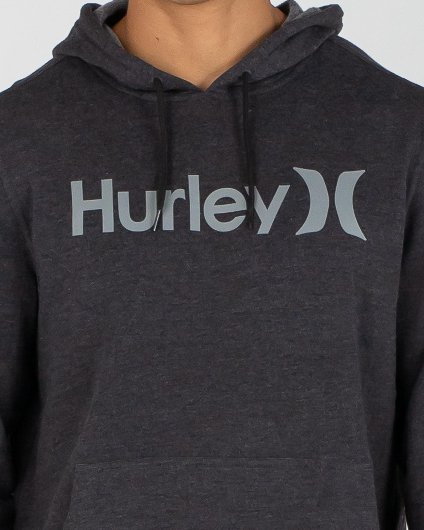 Shop Hurley One and Only Hoodie In Black Heather Fast Shipping & Easy