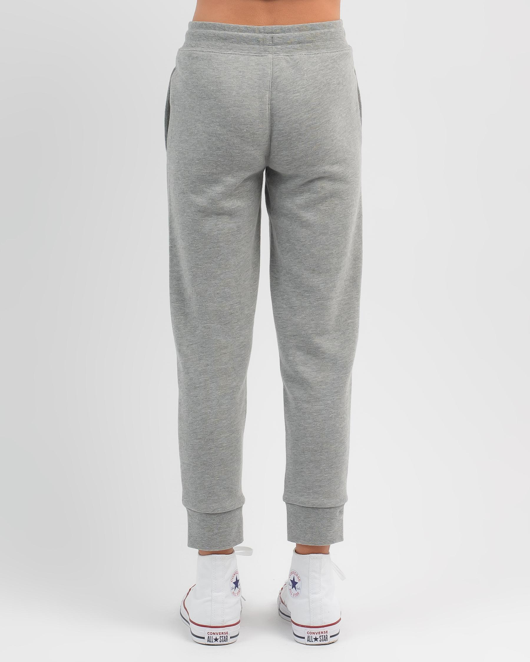 Shop Hurley Girls' One And Only Track Pants In Dark Grey Heather - Fast ...
