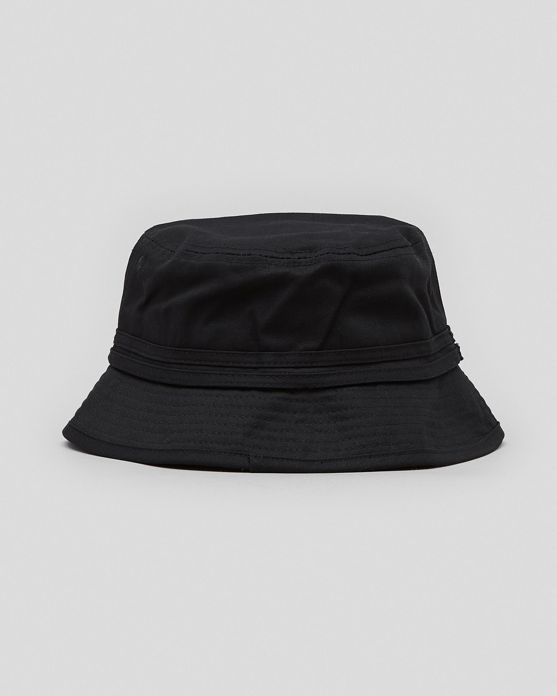 Shop Ellesse Lorenzo Bucket Hat In Black Mono - Fast Shipping & Easy ...