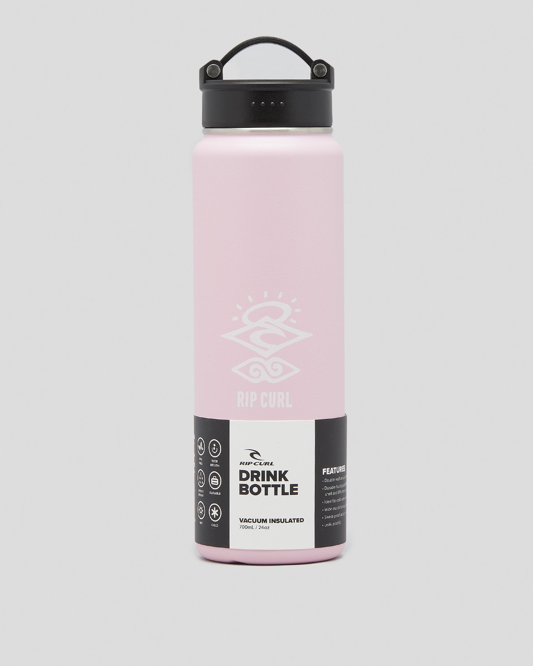 Shop Rip Curl Search 700ml Drink Bottle In Pink Fast Shipping & Easy