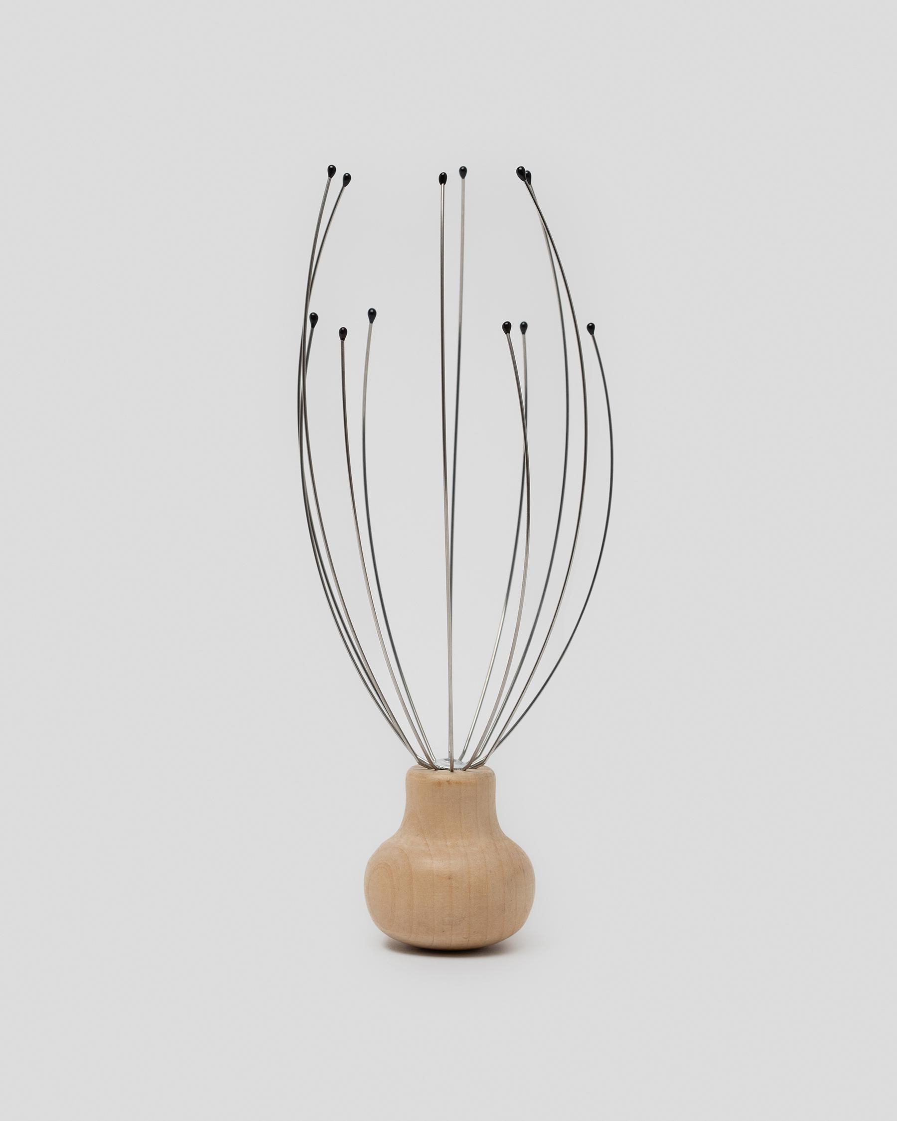 Get It Now Deluxe Head Massager In Wood FREE* Shipping & Easy Returns