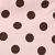 Pink/chocolate Polka Dot