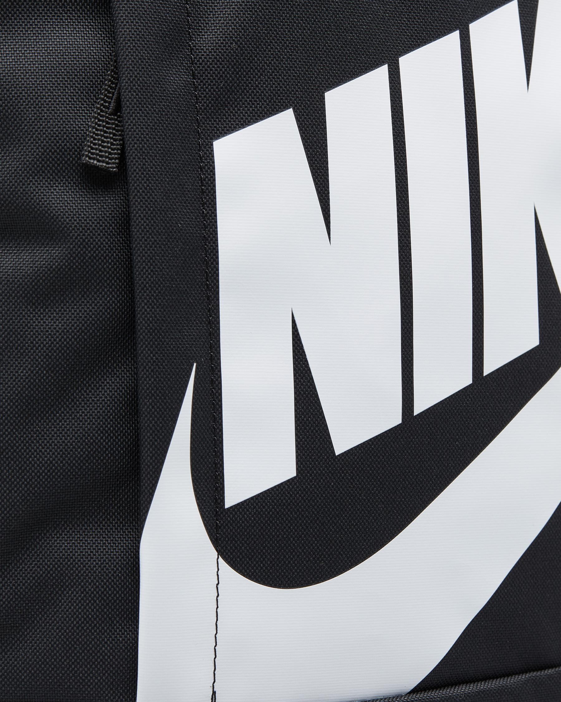Shop Nike Elemental Backpack In Black/black/white - Fast Shipping ...