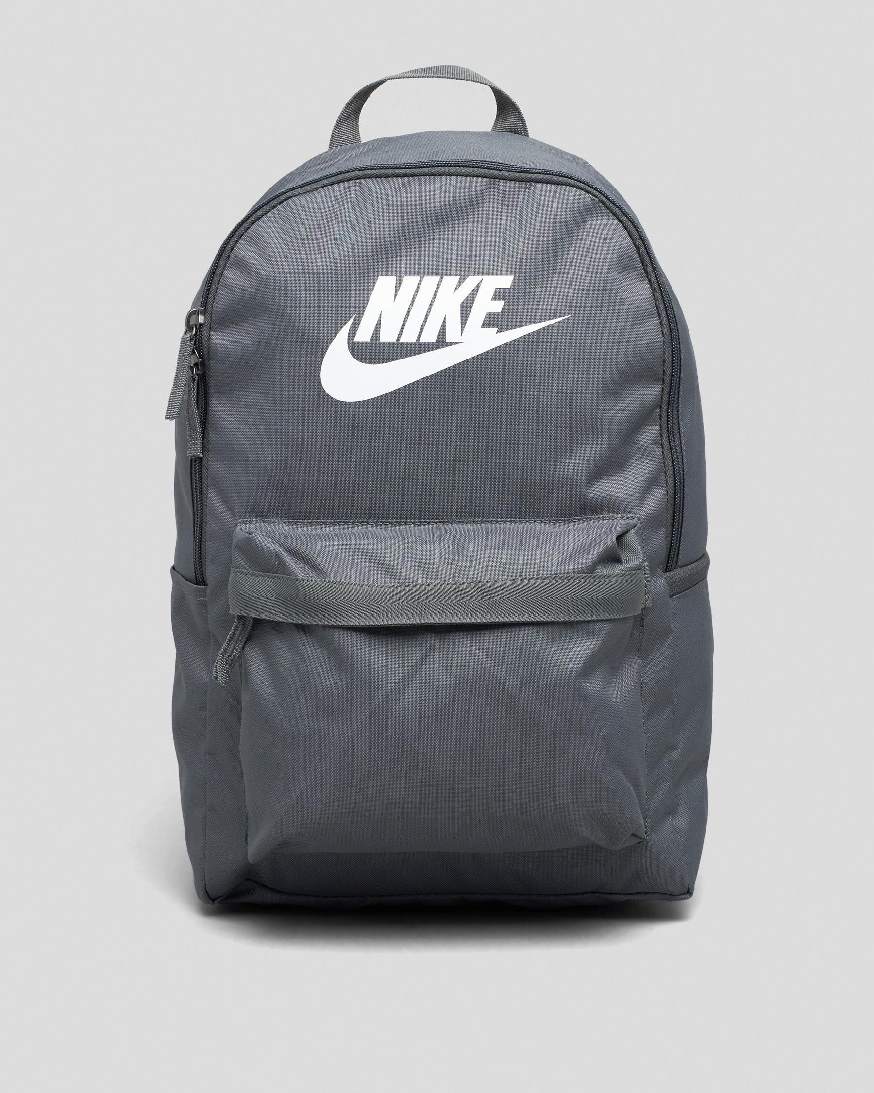 Nike Nike Heritage Backpack In Dark Grey - Fast Shipping & Easy Returns ...