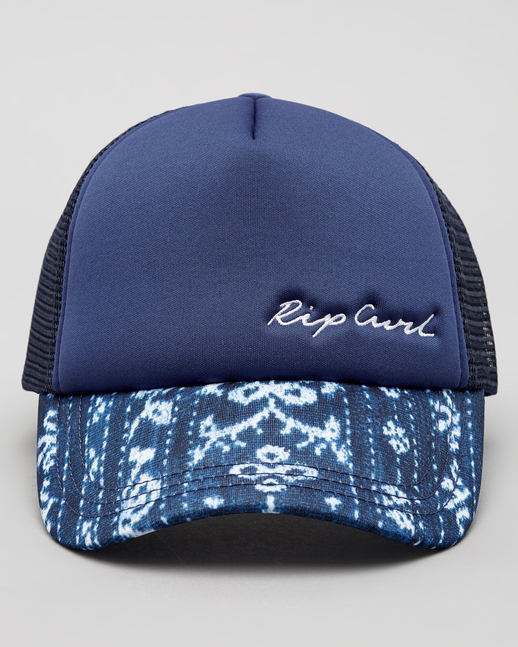 Shop Rip Curl Girls' Surf Shack Trucker Cap In Navy Fast Shipping
