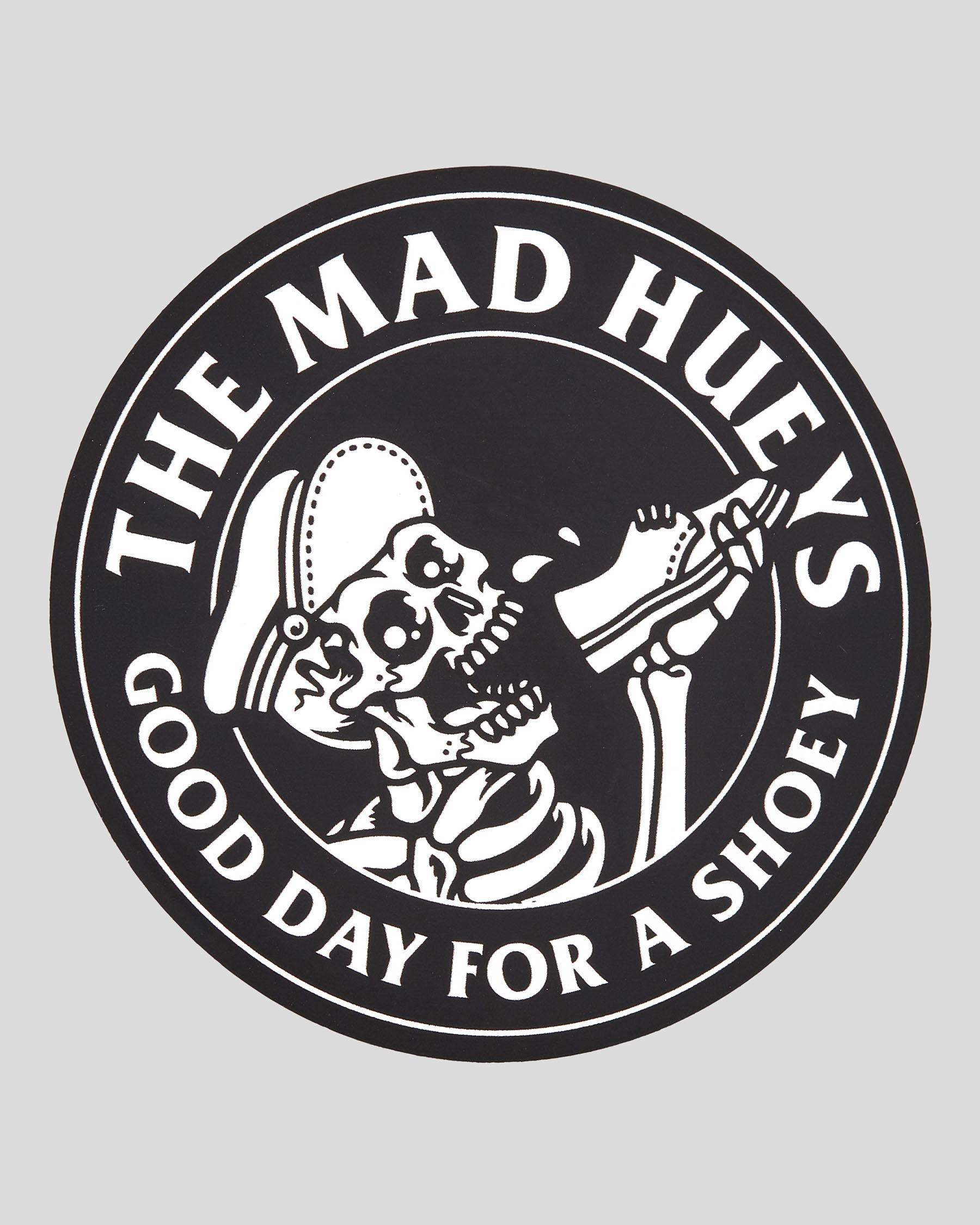 The Mad Hueys Drink Quick Sticker In Black - Fast Shipping & Easy
