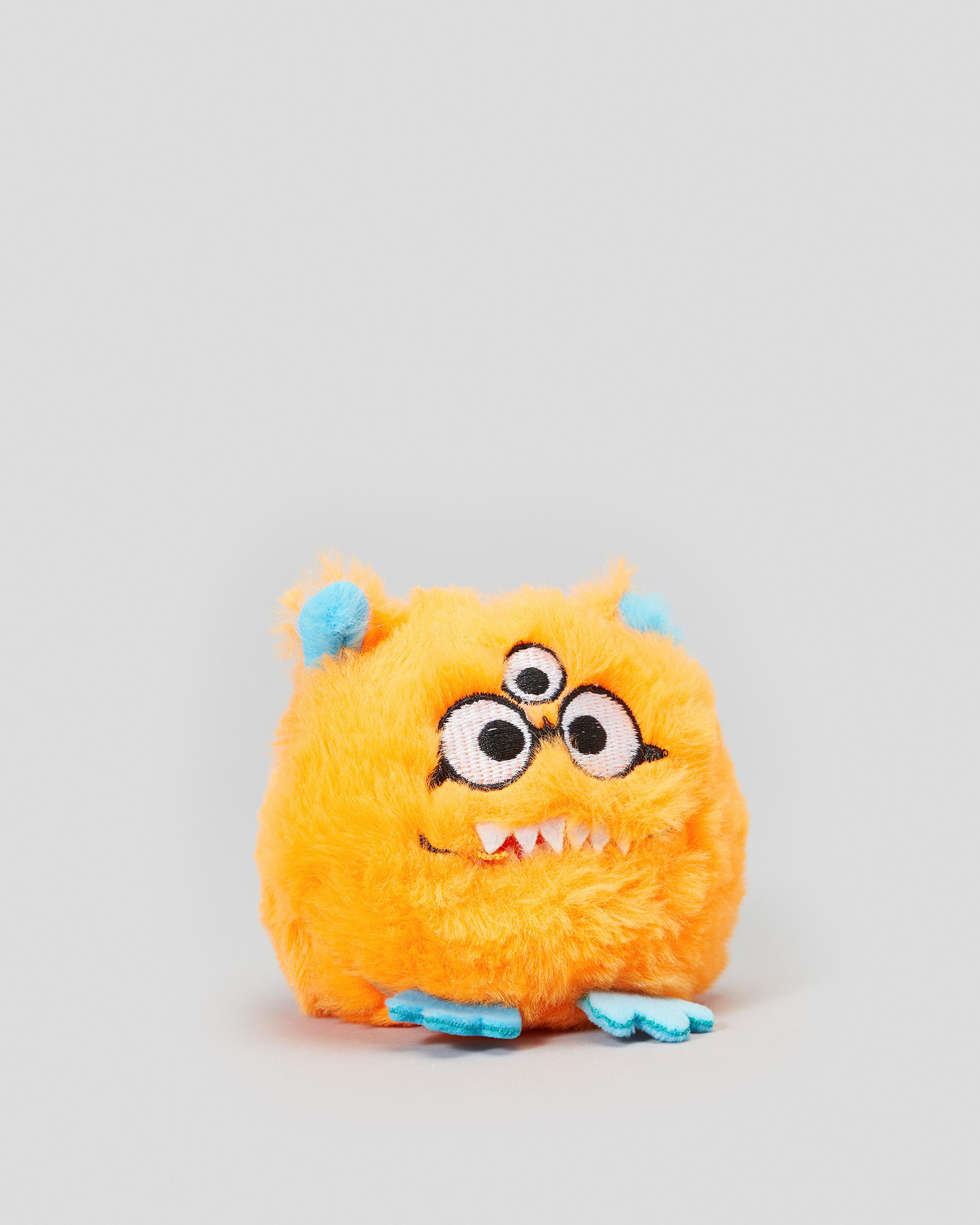 Get It Now Monster Plush Jelly Ball In Orange Fast Shipping & Easy