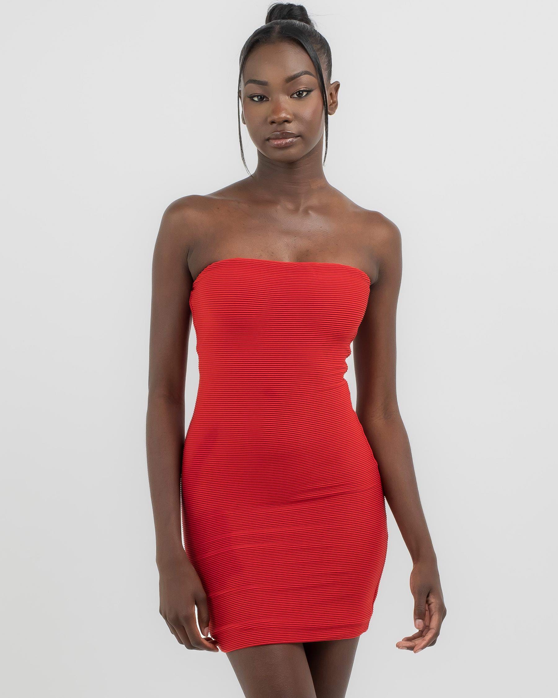Shop Ava And Ever Lana Dress In Red - Fast Shipping & Easy Returns ...