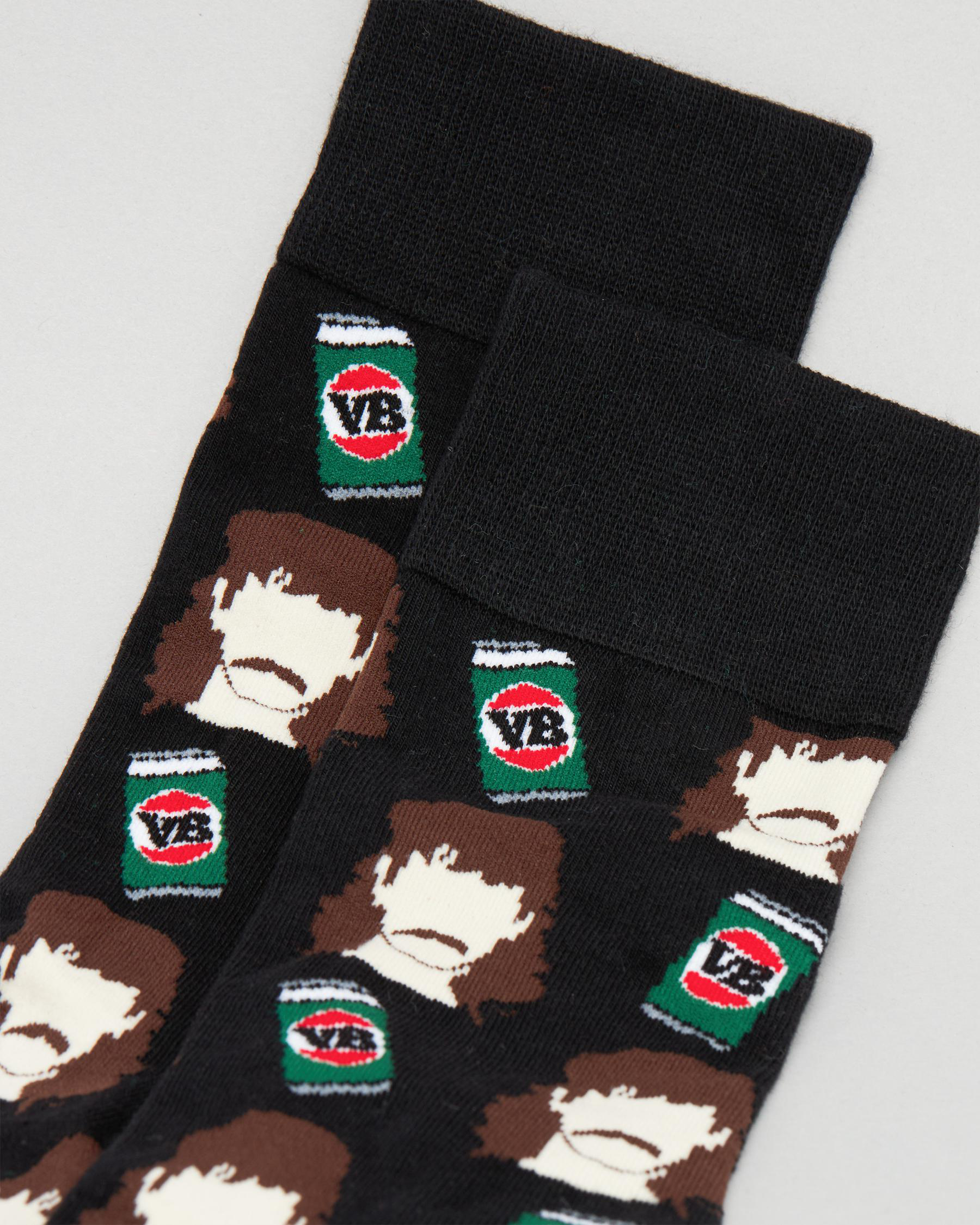 Shop FOOT-IES VB Mullets Socks In Black - Fast Shipping & Easy Returns ...