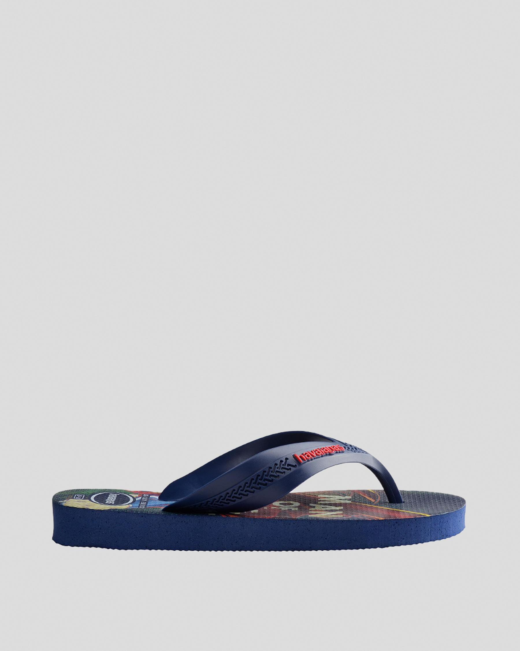 Havaianas Kids' Superman Thongs In Navy/ Navy - Fast Shipping & Easy ...