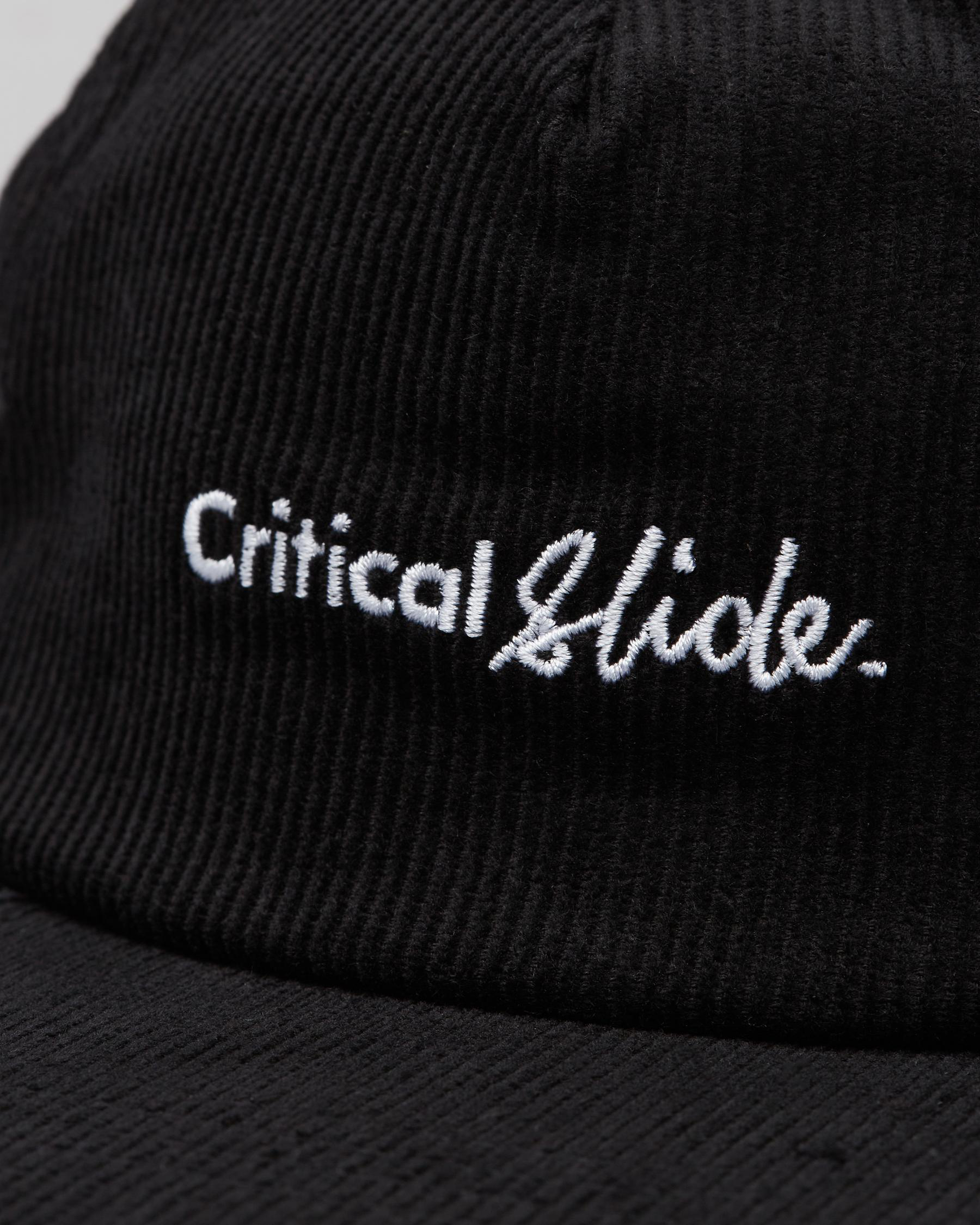 Shop The Critical Slide Society Institute Cord Cap In Black - Fast ...