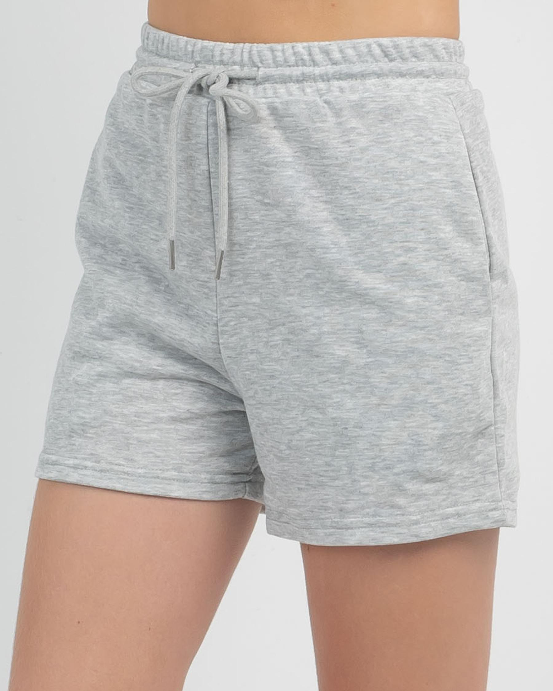Ava And Ever Girls' Alyssia Shorts In Grey Marl - Fast Shipping & Easy ...