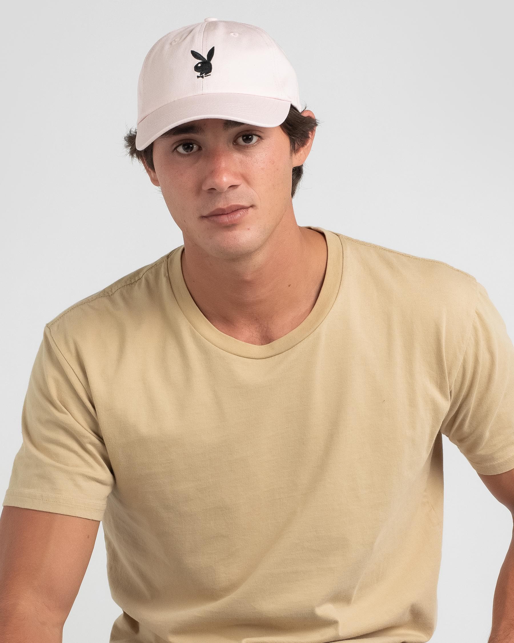 Playboy Curved Peak Soft Cap In Pink - Fast Shipping & Easy Returns ...