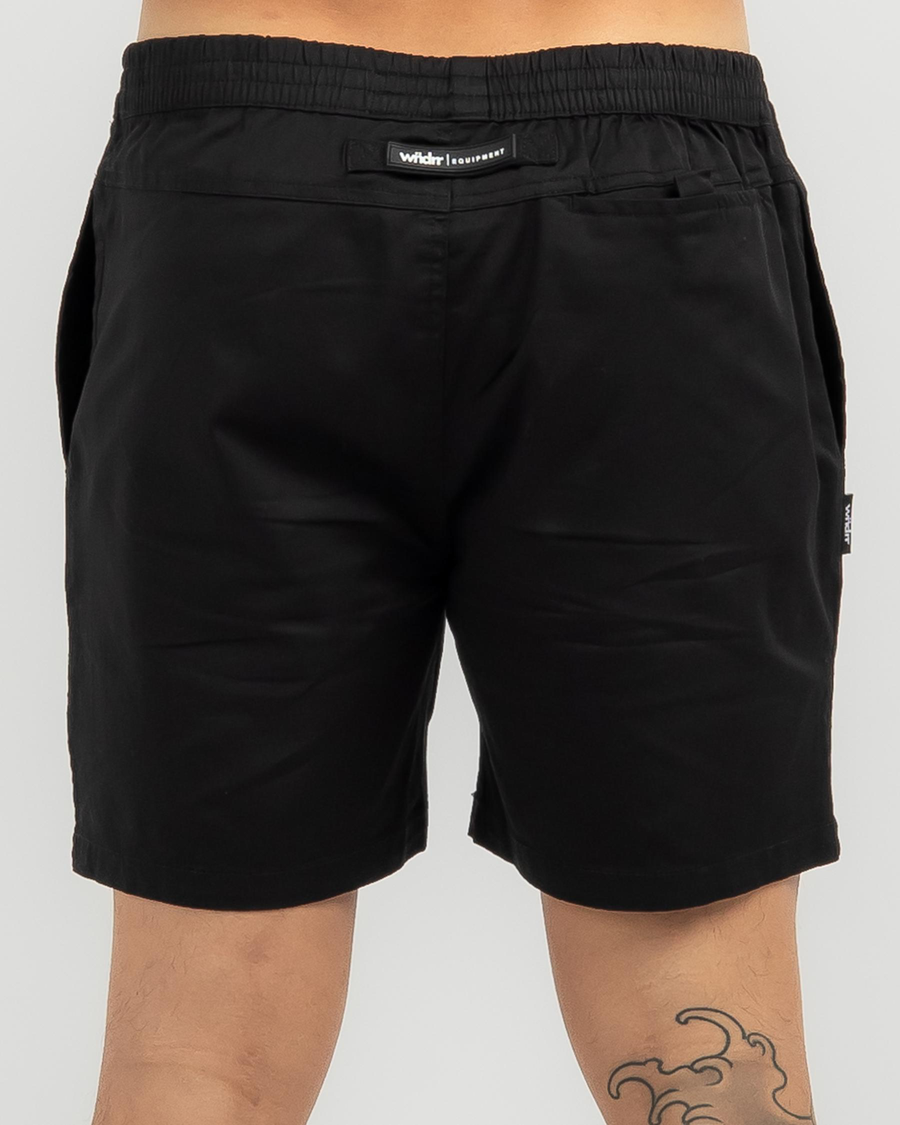 Wndrr Offend Beach Shorts In Black - Fast Shipping & Easy Returns ...