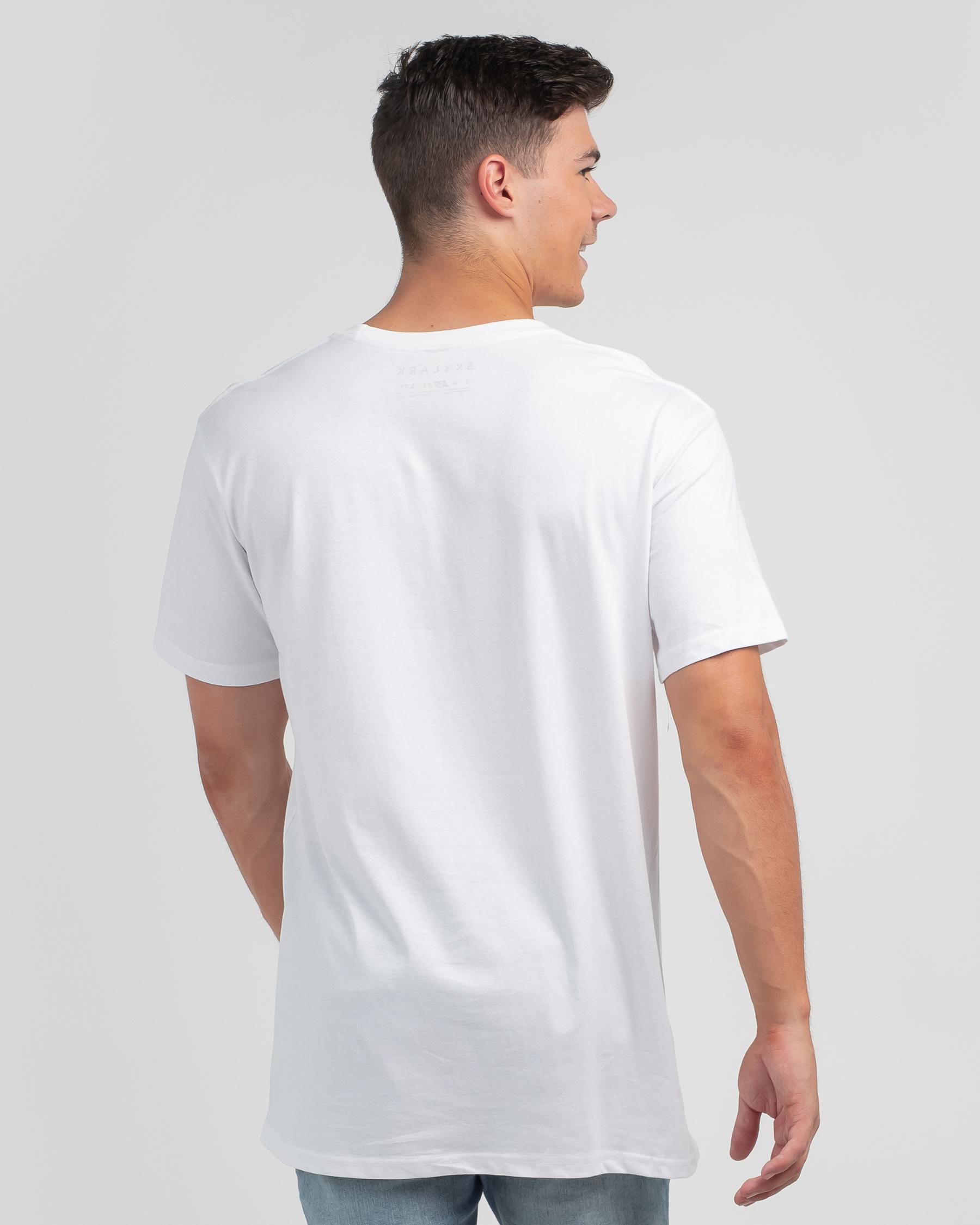 Skylark Crucial T-Shirt In White - Fast Shipping & Easy Returns - City ...
