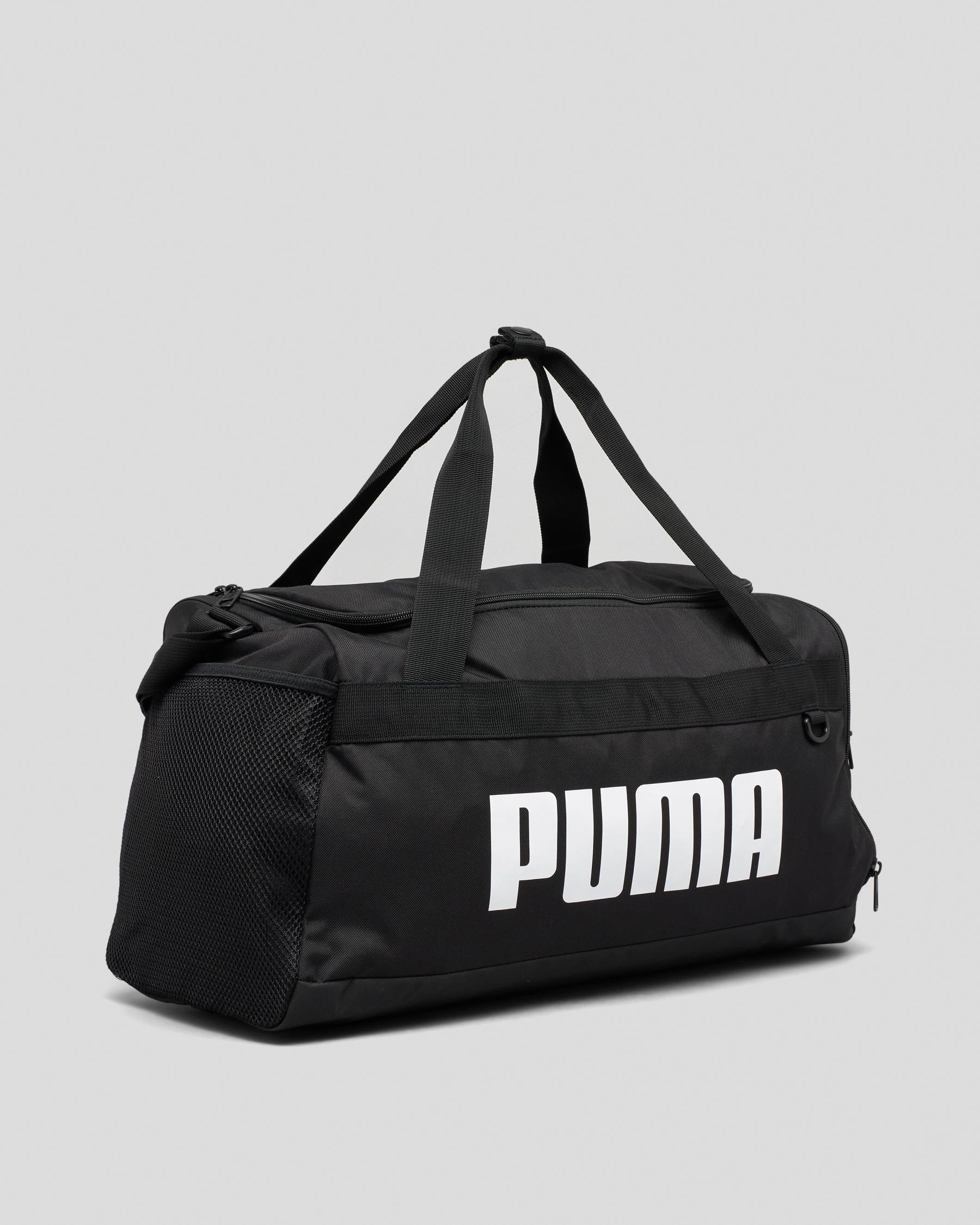 Shop Puma Challenger Overnight Bag In Puma Black Fast Shipping & Easy