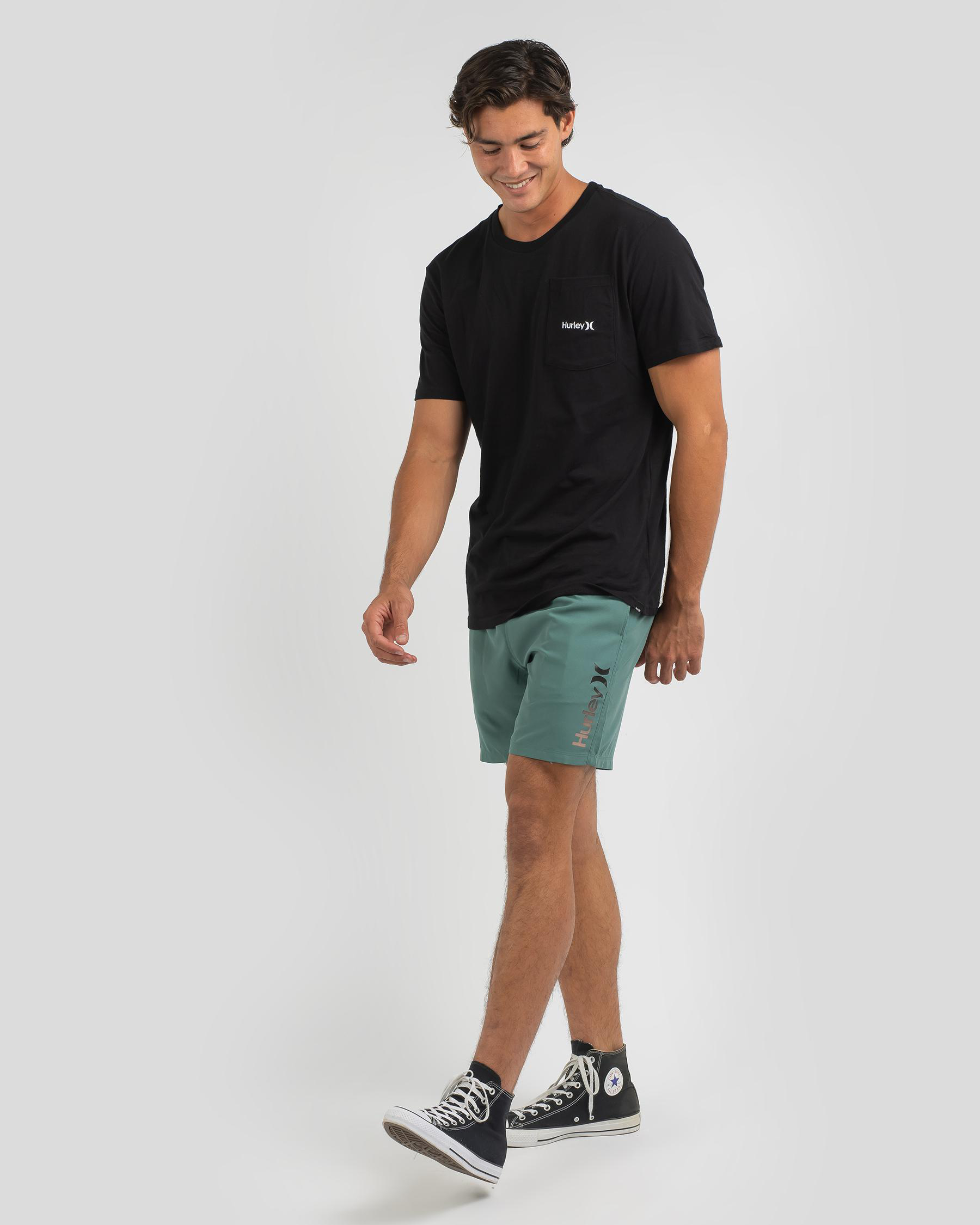 Hurley One and Only Gradient Volley Board Shorts In H357 Fast Shipping & Easy Returns City