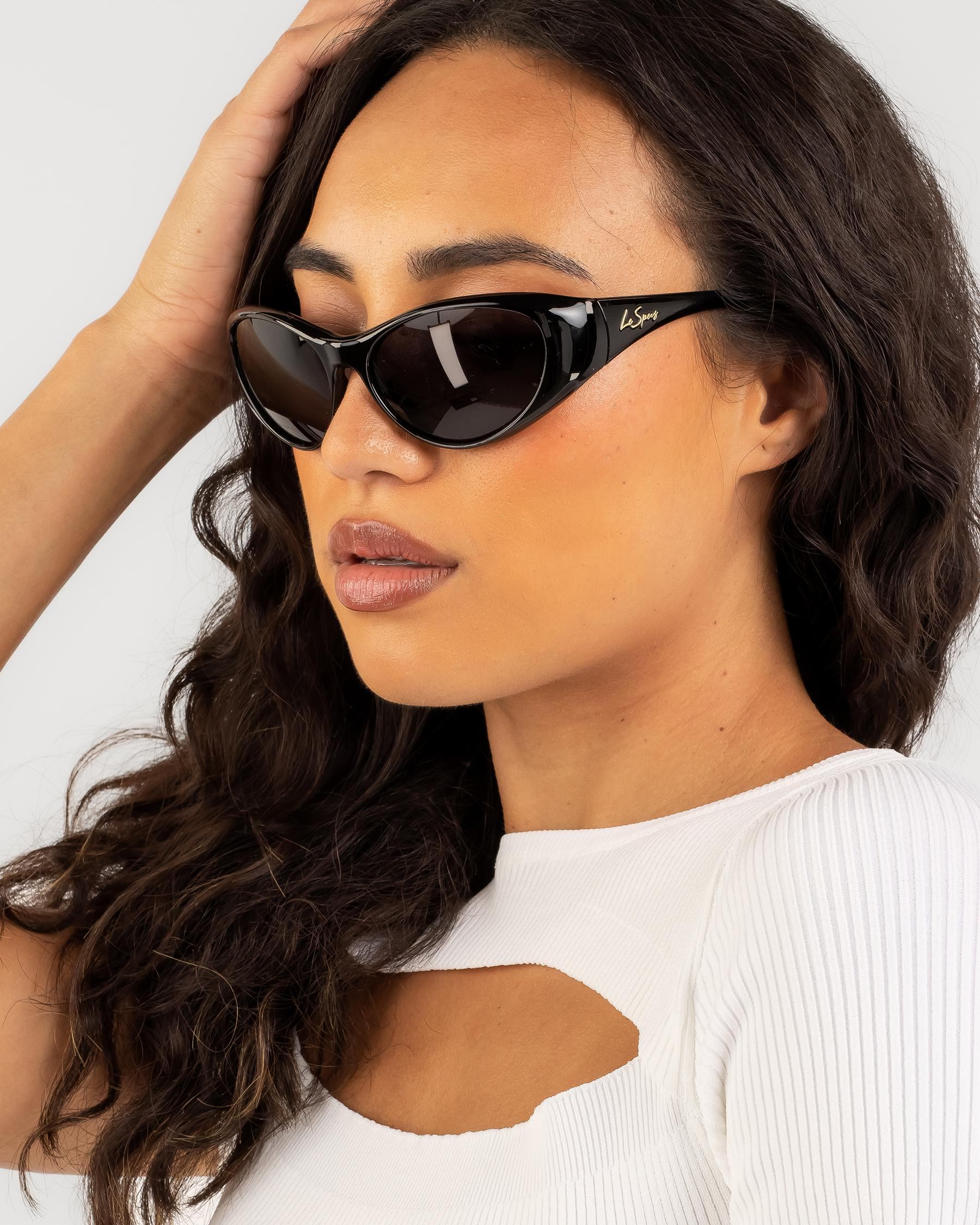 Le Specs Dotcom Sunglasses In Black/smoke Mono - FREE* Shipping & Easy  Returns - City Beach United States