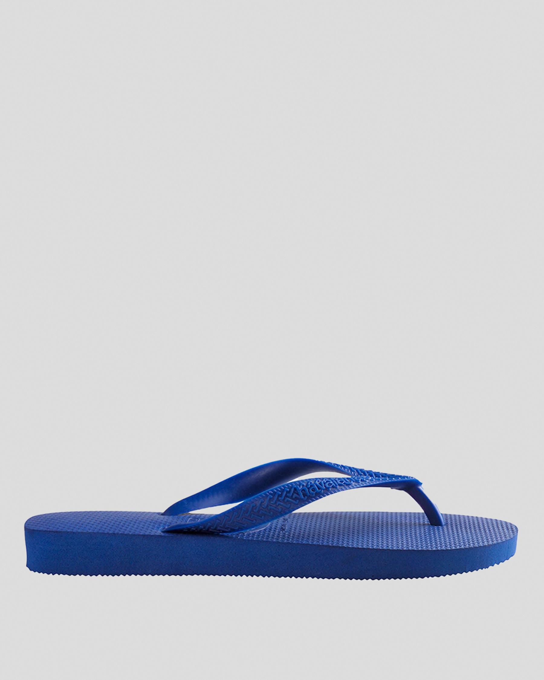 Shop Havaianas Top Thongs In Marine Blue - Fast Shipping & Easy Returns ...