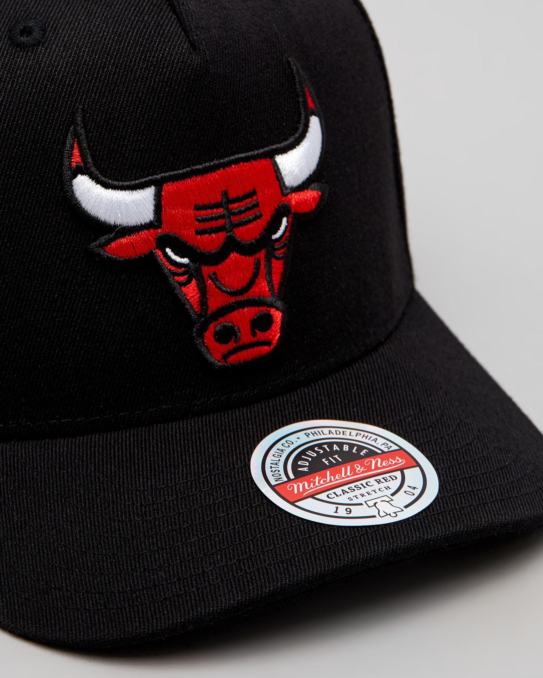 Chicago Bulls Team Black Mitchell & Ness Snapback Cap