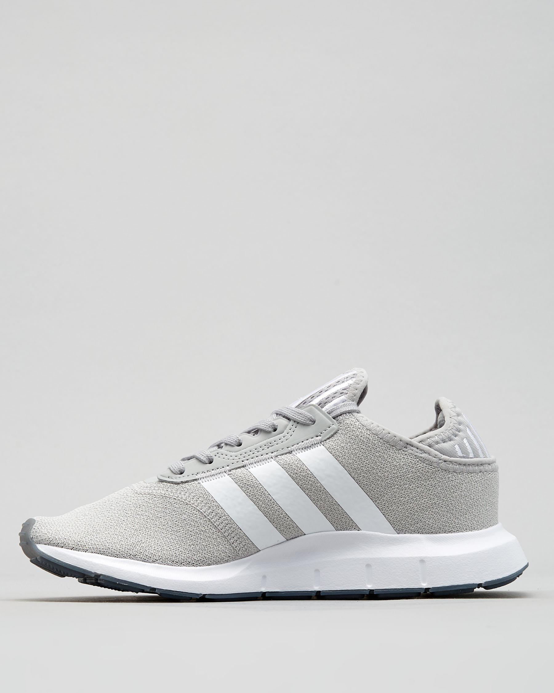 Adidas Womens Swift Run X Shoes In Grey/white/black Fast Shipping