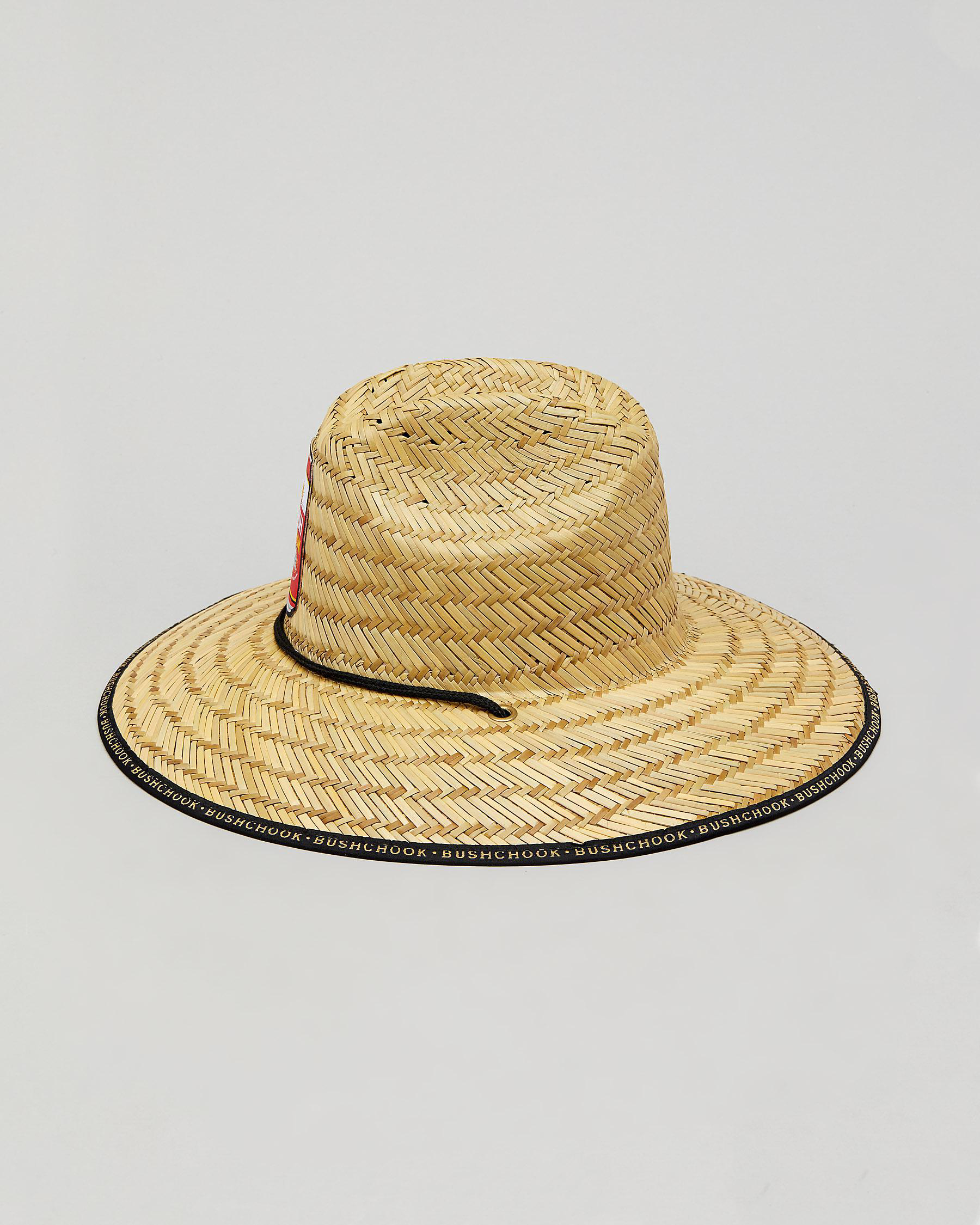 Shop Bush Chook Can Straw Hat In Natural Fast Shipping & Easy Returns