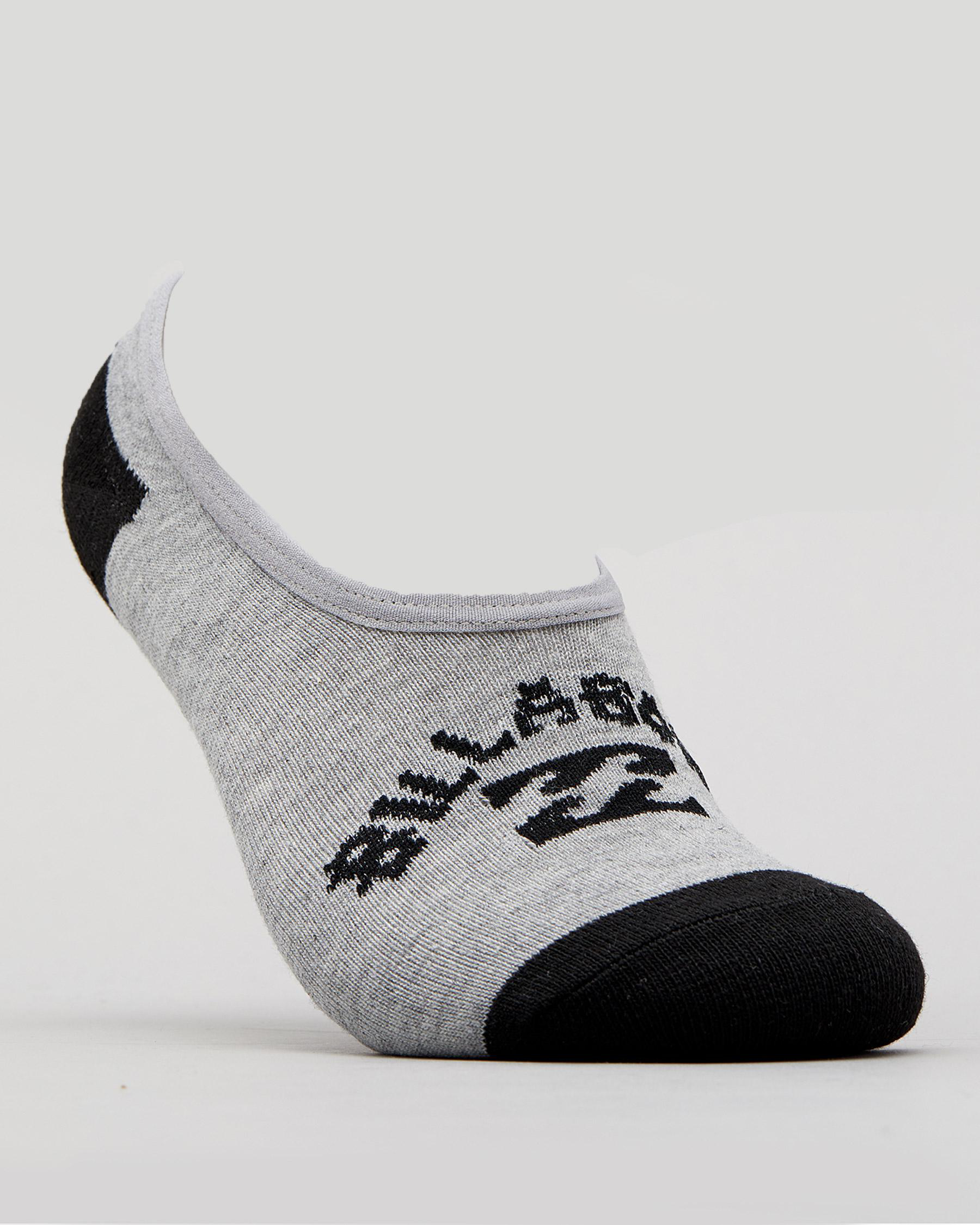 Billabong Invisible Socks In Assorted FREE* Shipping & Easy Returns