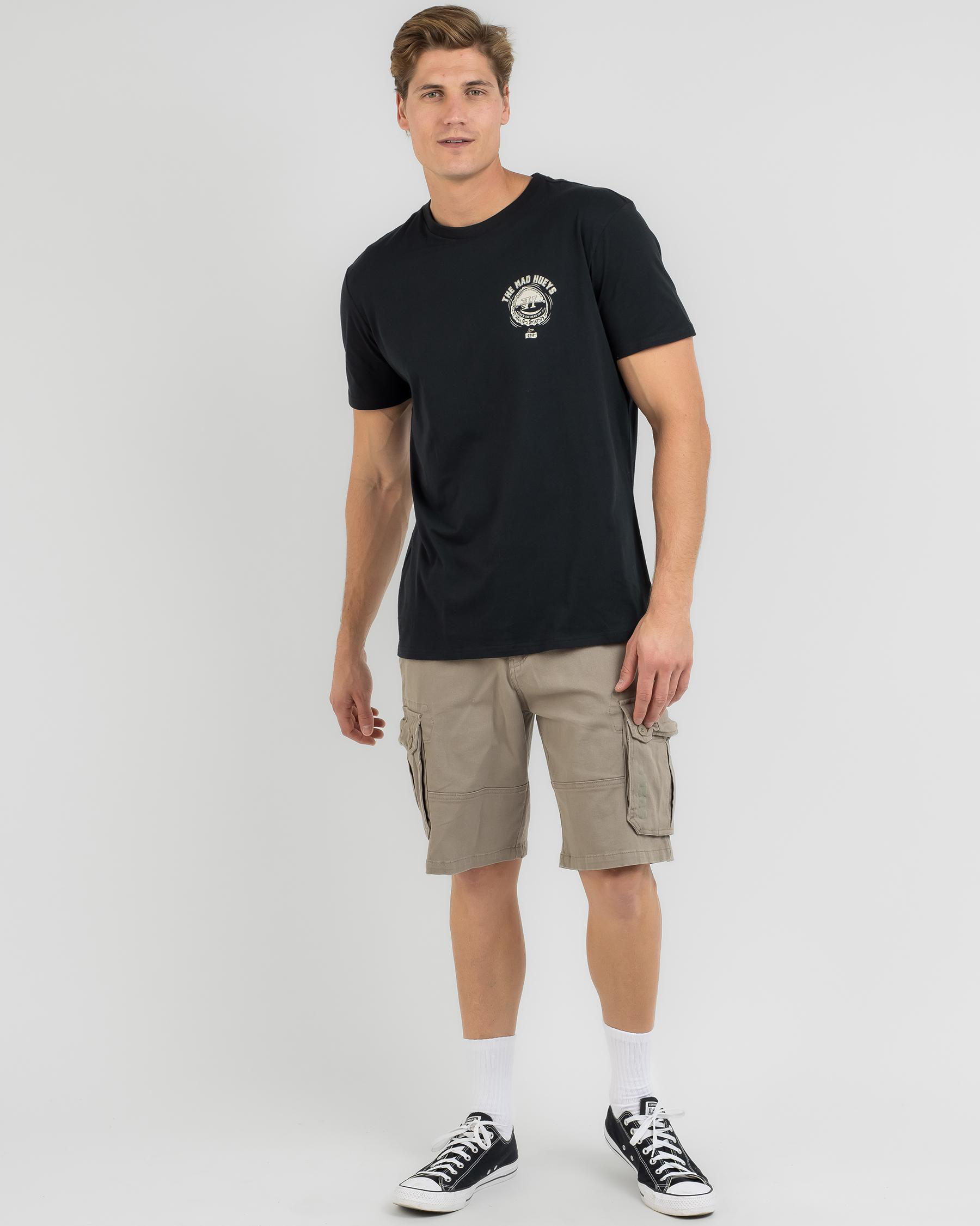 Shop The Mad Hueys Ripping TShirt In Black Fast Shipping & Easy