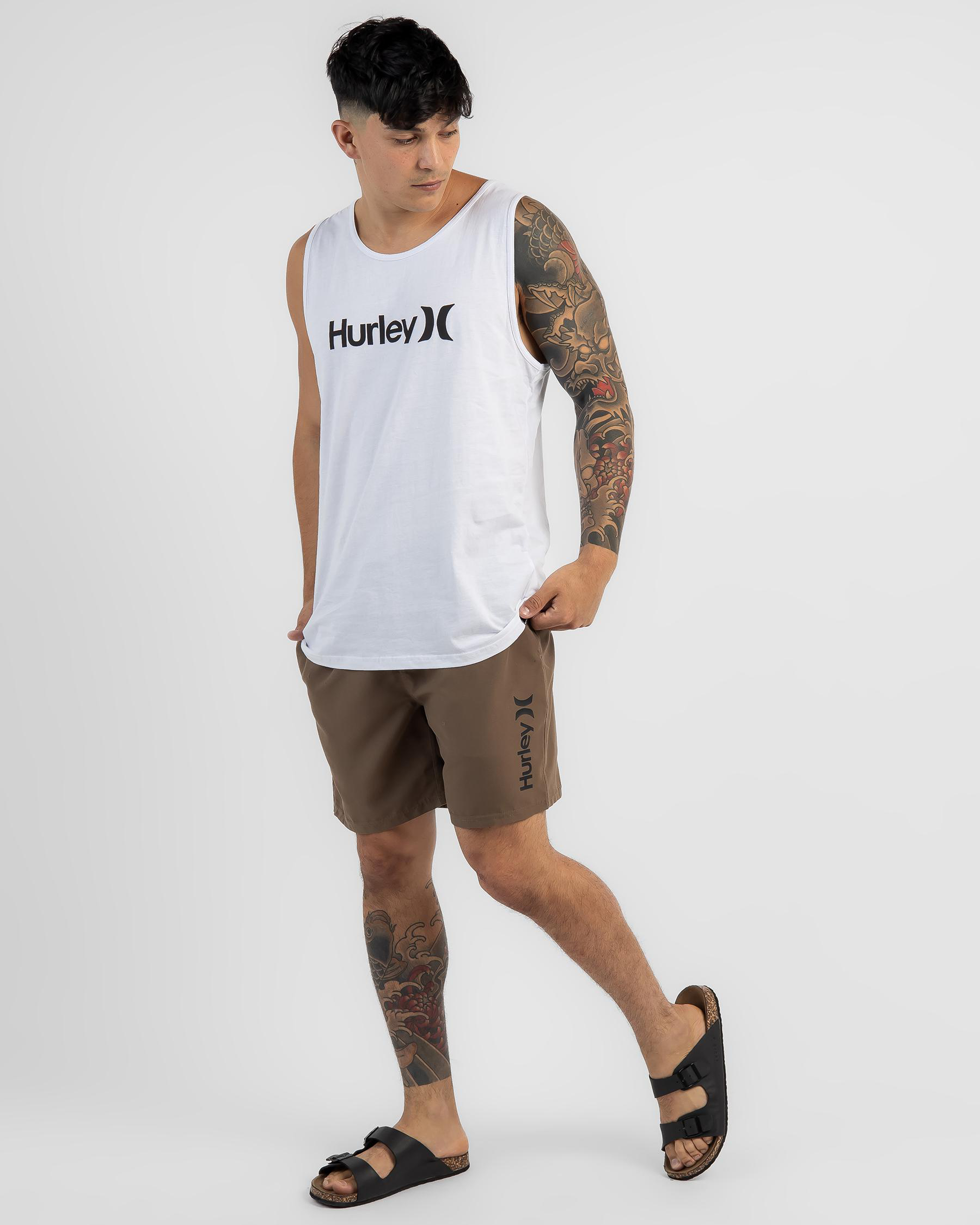 Shop Hurley Solid Volley Shorts In Portobello Fast Shipping & Easy Returns City Beach Australia