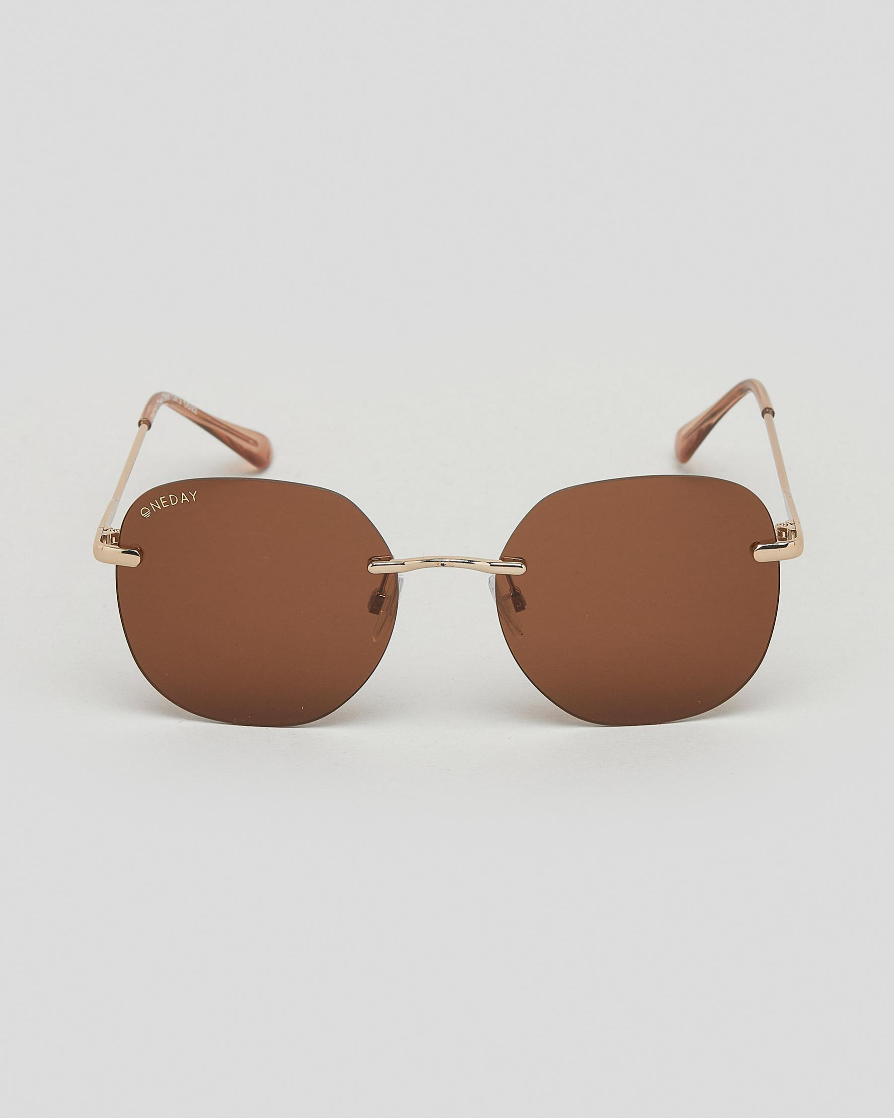 Oneday Sunglasses - Sofia (Pink/Brown)