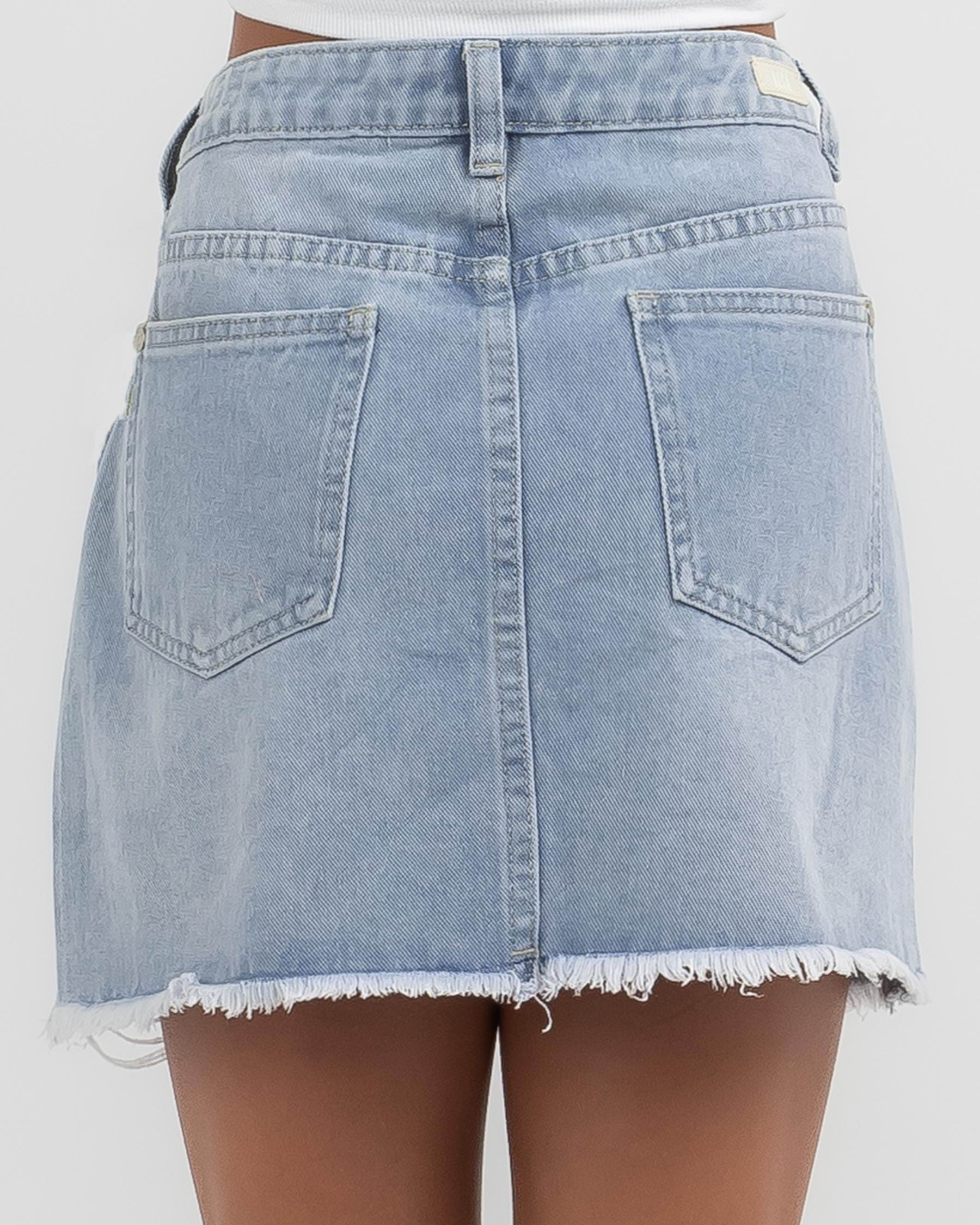 Shop DESU Girls' Mila Skirt In Light Blue - Fast Shipping & Easy ...