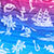 Pink/blue
