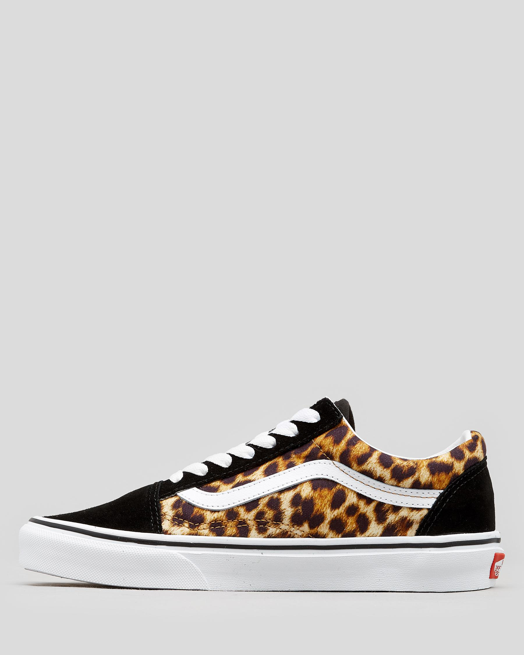 leopard vans shoes