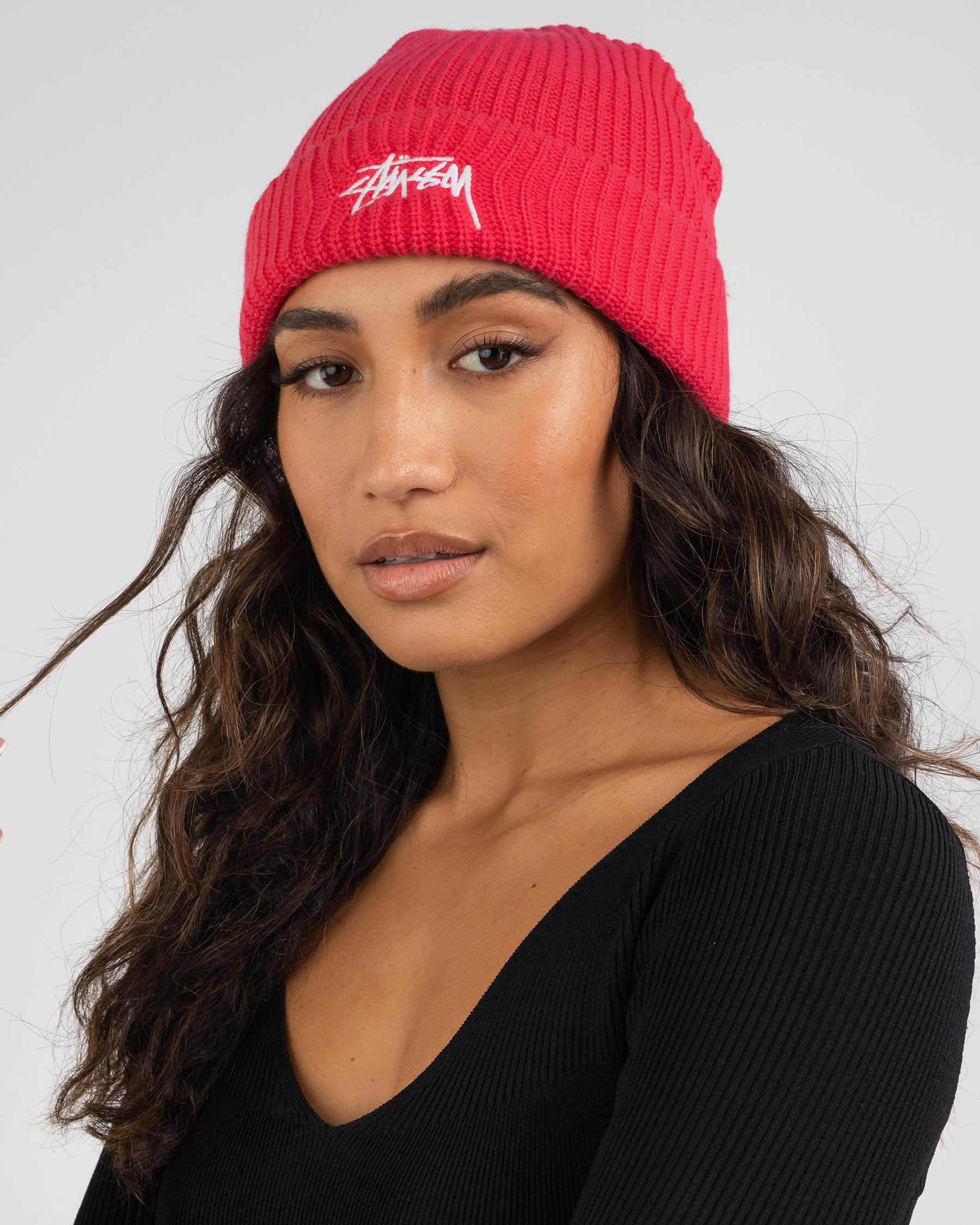 Shop Stussy Stock Cuff Beanie In Confetti - Fast Shipping