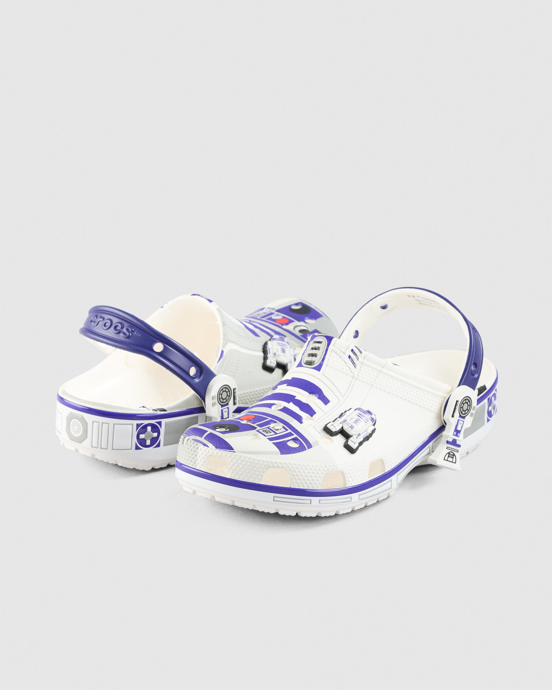 Crocs Star Wars R2D2 Classic Clogs In Multi - FREE* Shipping  display picture 1